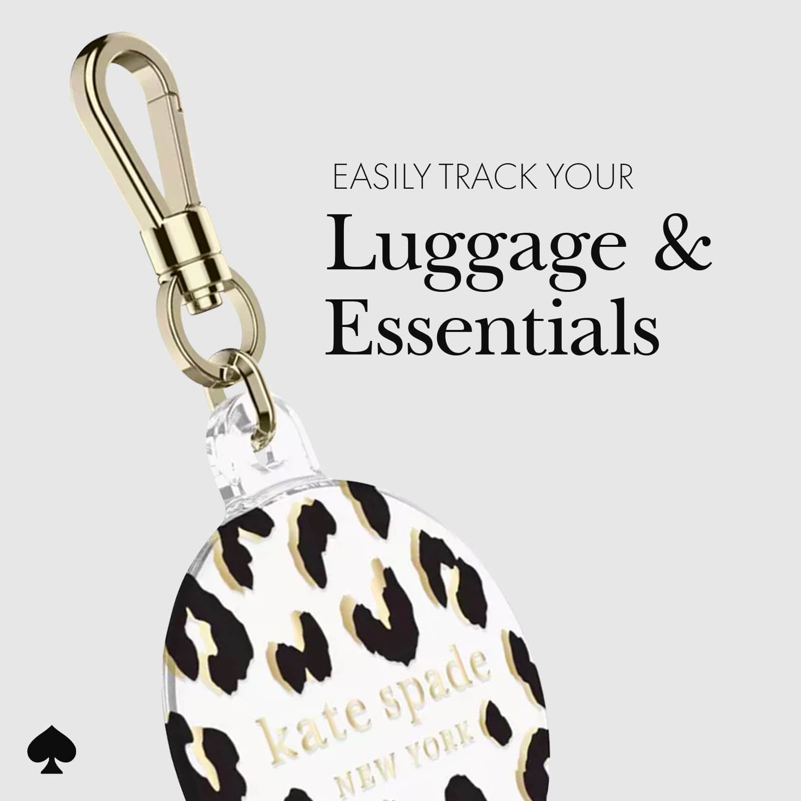 kate spade new york City Leopard AirTag Case - Image 4