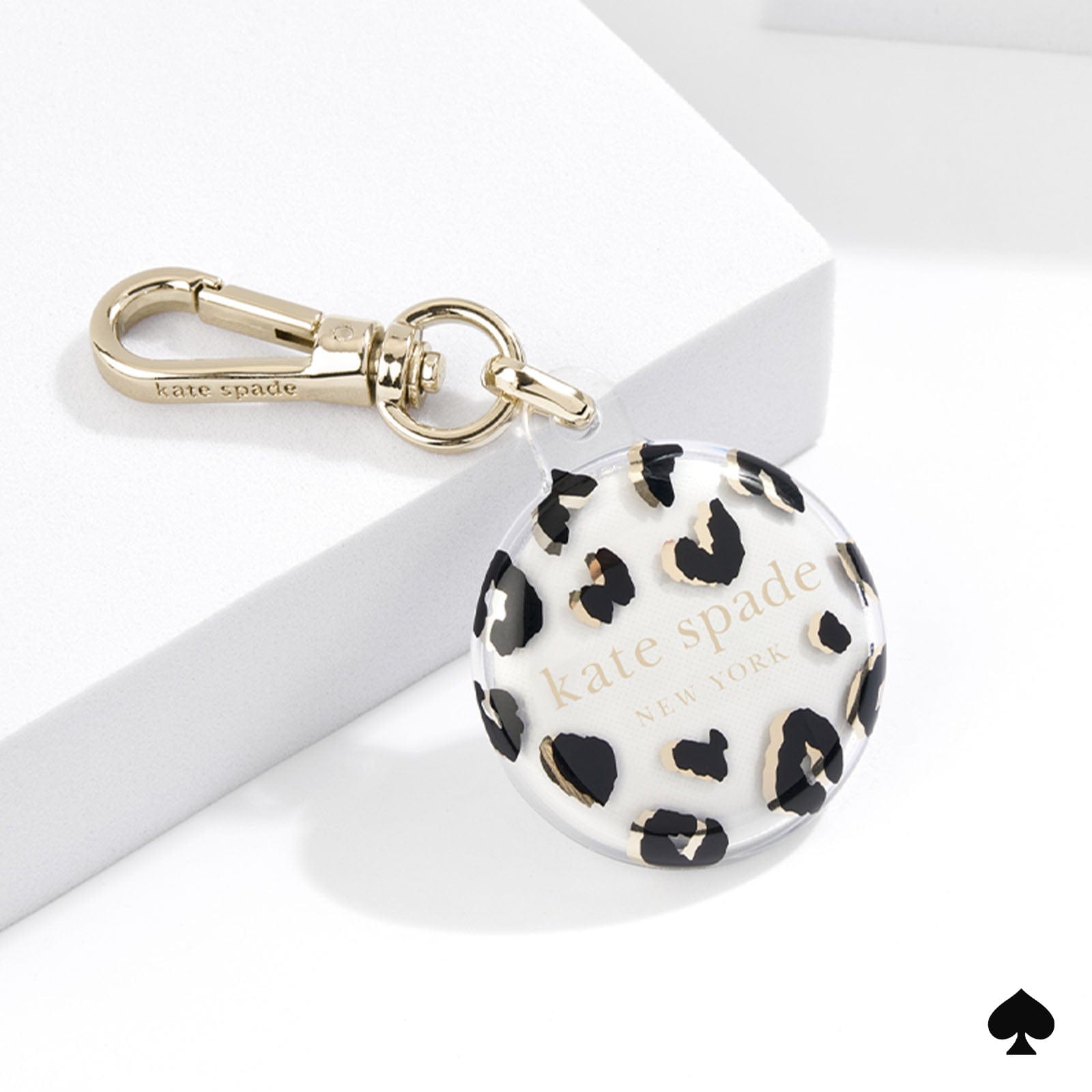 kate spade new york City Leopard AirTag Case - Image 3