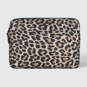 kate spade new york Classic Leopard Puffer Sleeve - Laptop Sleeve 16