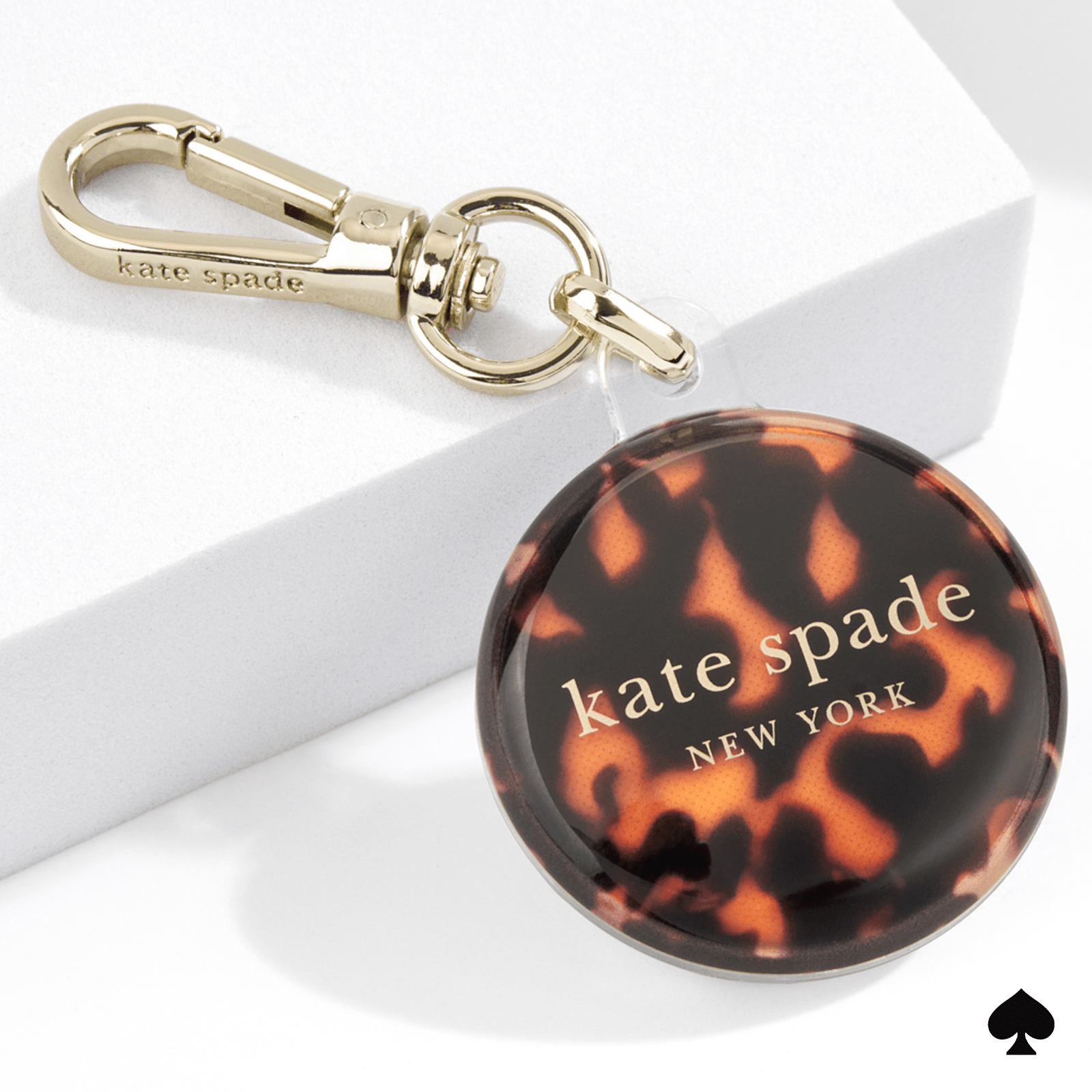kate spade new york Tortoiseshell AirTag Case - Image 7