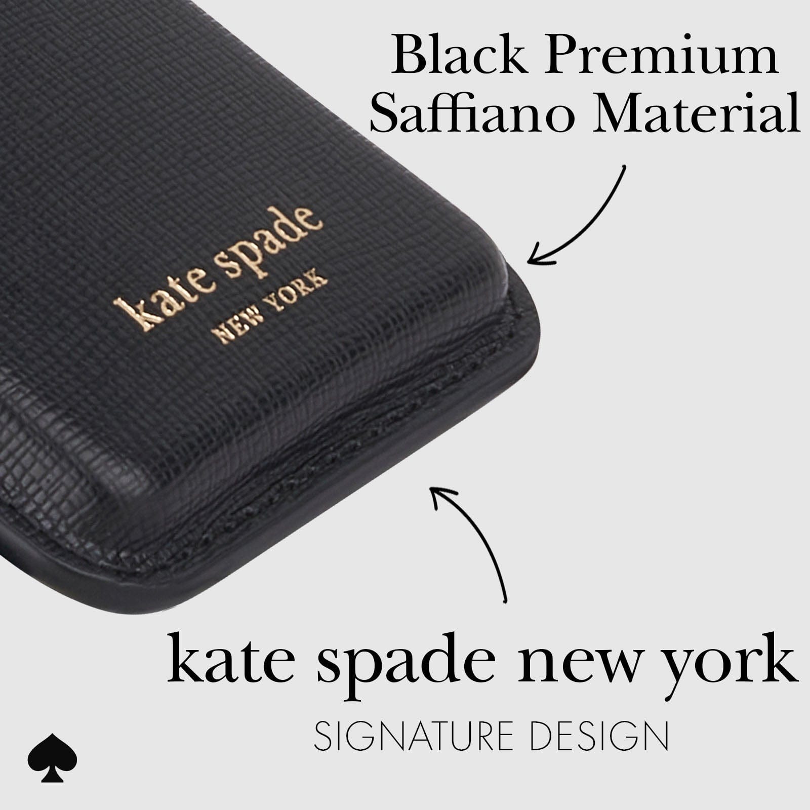 kate spade new york Black MagSafe Wallet - Image 4