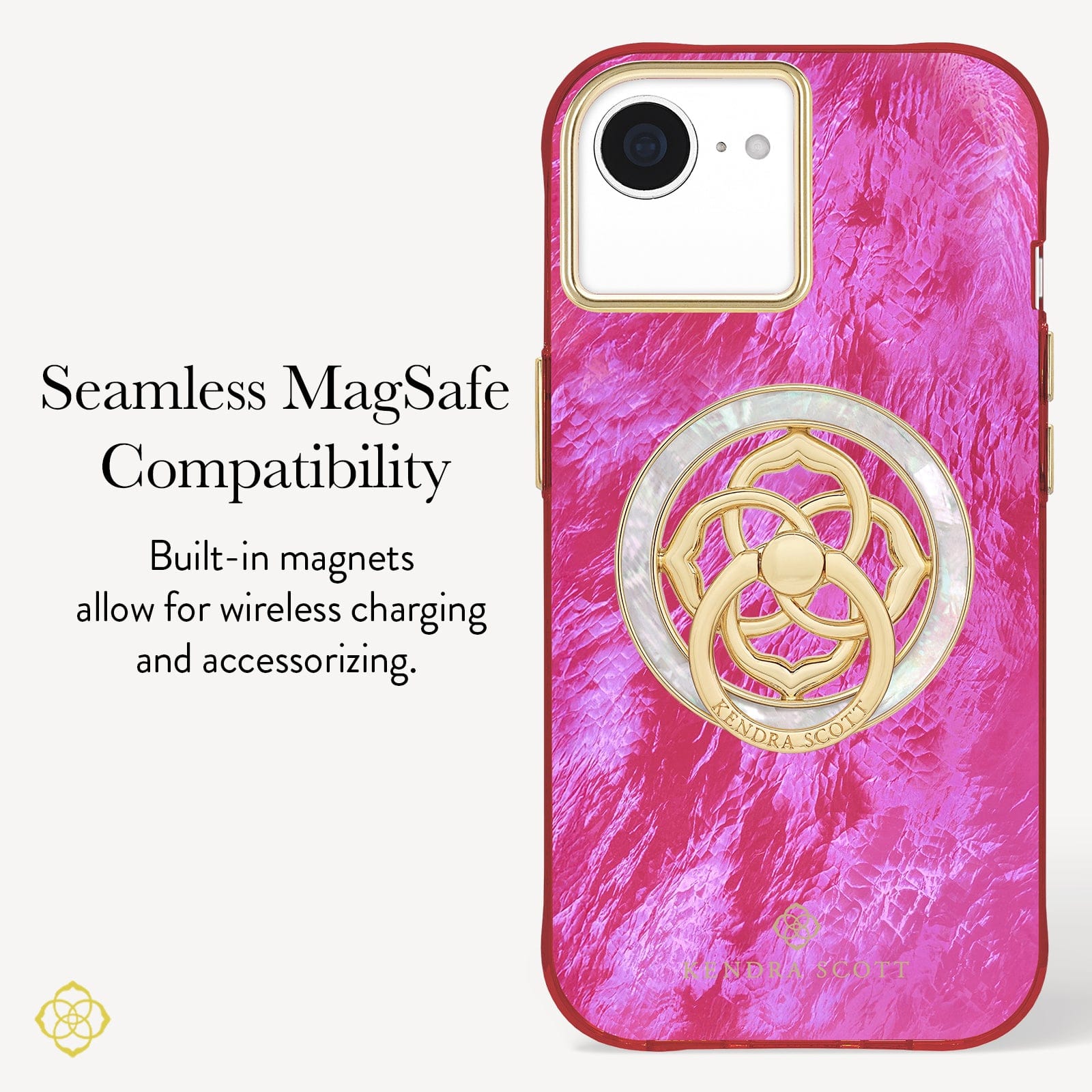 Kendra Scott Raspberry Pearl MagSafe - iPhone 17e/16e - Image 5
