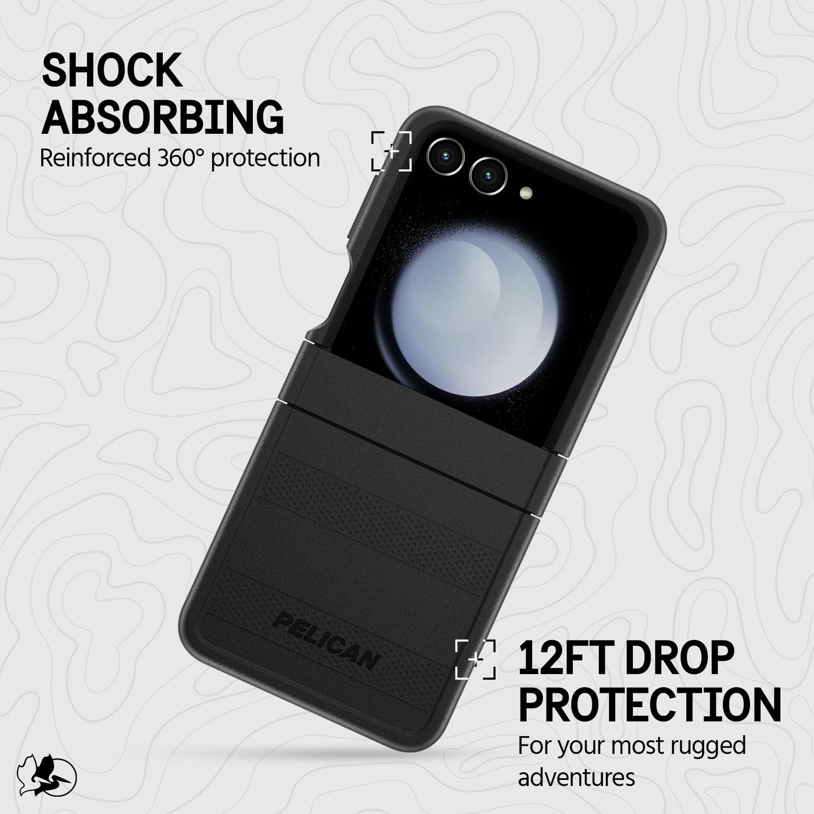 Pelican Protector Black - Galaxy Z Flip6 - Image 4