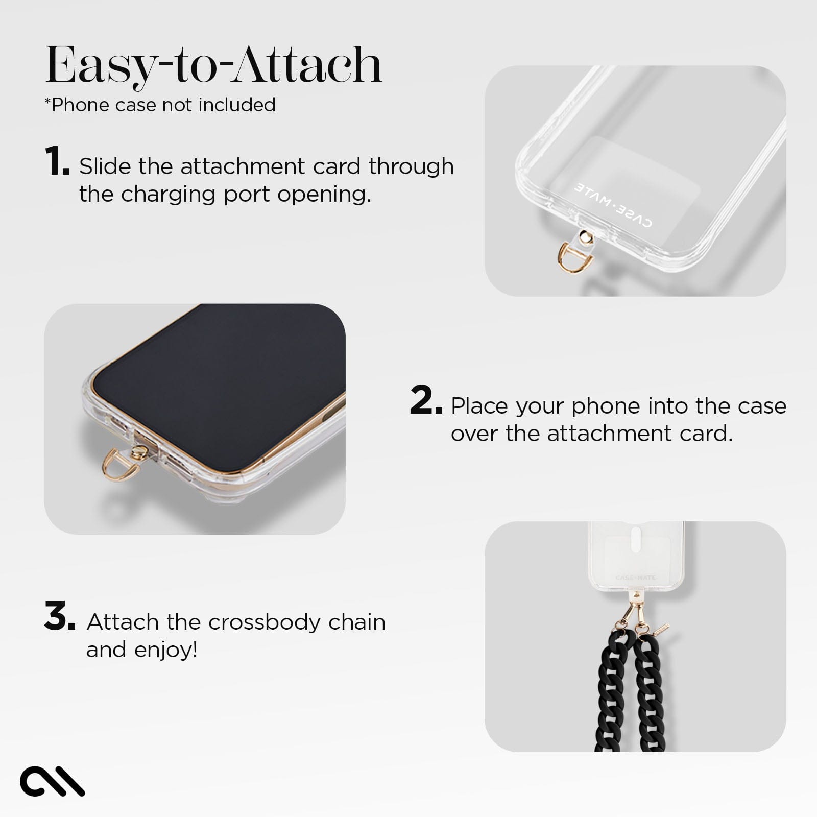Black Chain Phone Crossbody - Image 6
