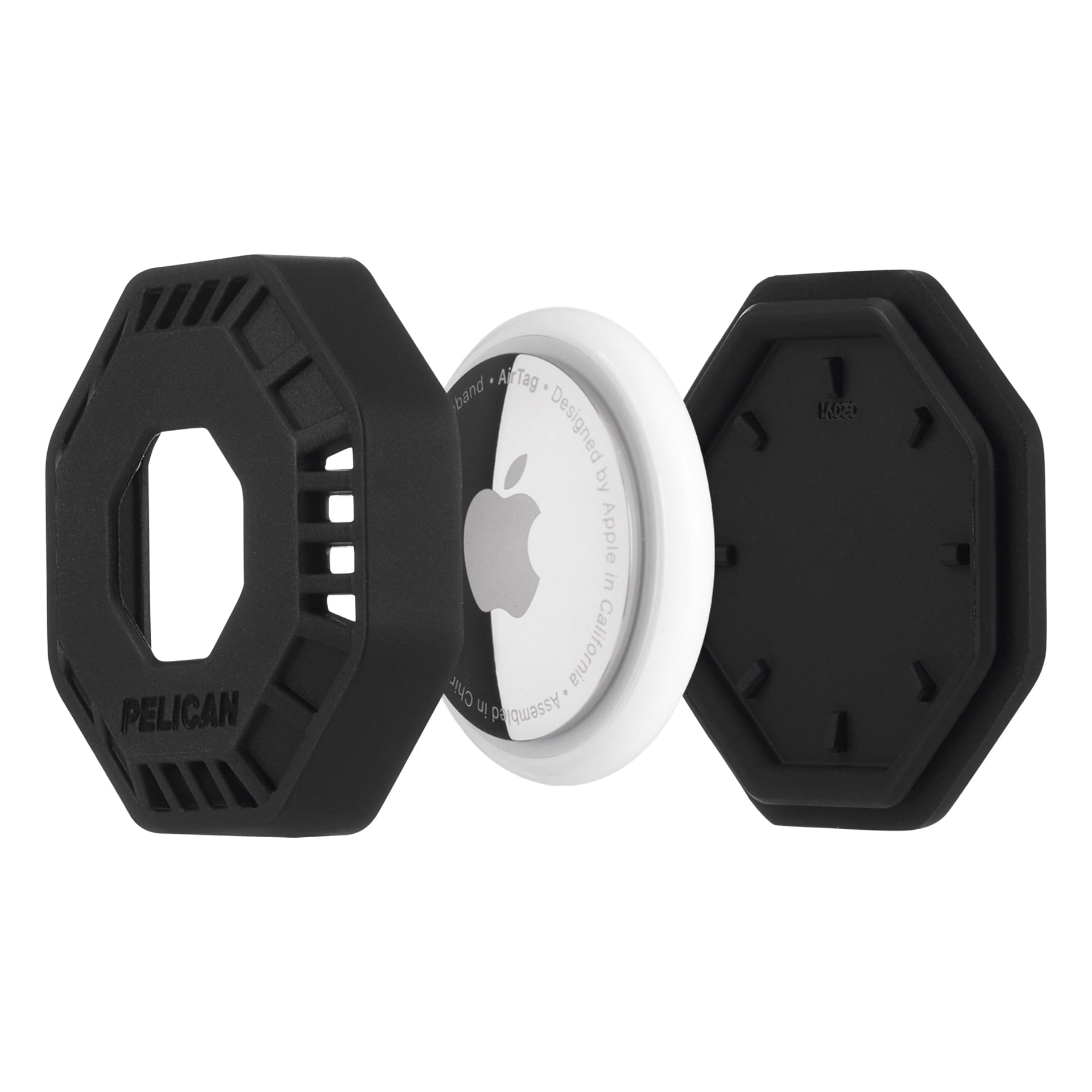 Pelican Adventurer AirTag Sticker Mount 4 Pack (Black) - AirTag Case - Image 3