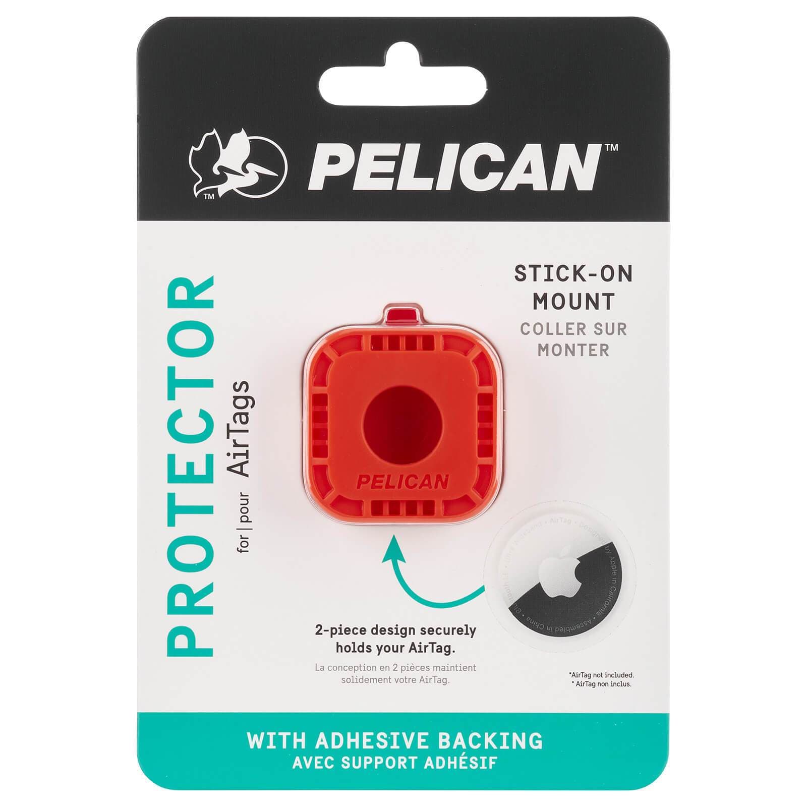 Pelican Protector AirTag Sticker Mount (Orange) - AirTag Case - Image 8