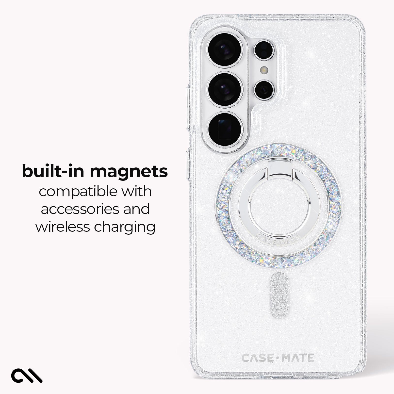 Sheer Twinkle Silver with Magnet - Galaxy S26 Ultra - Image 4