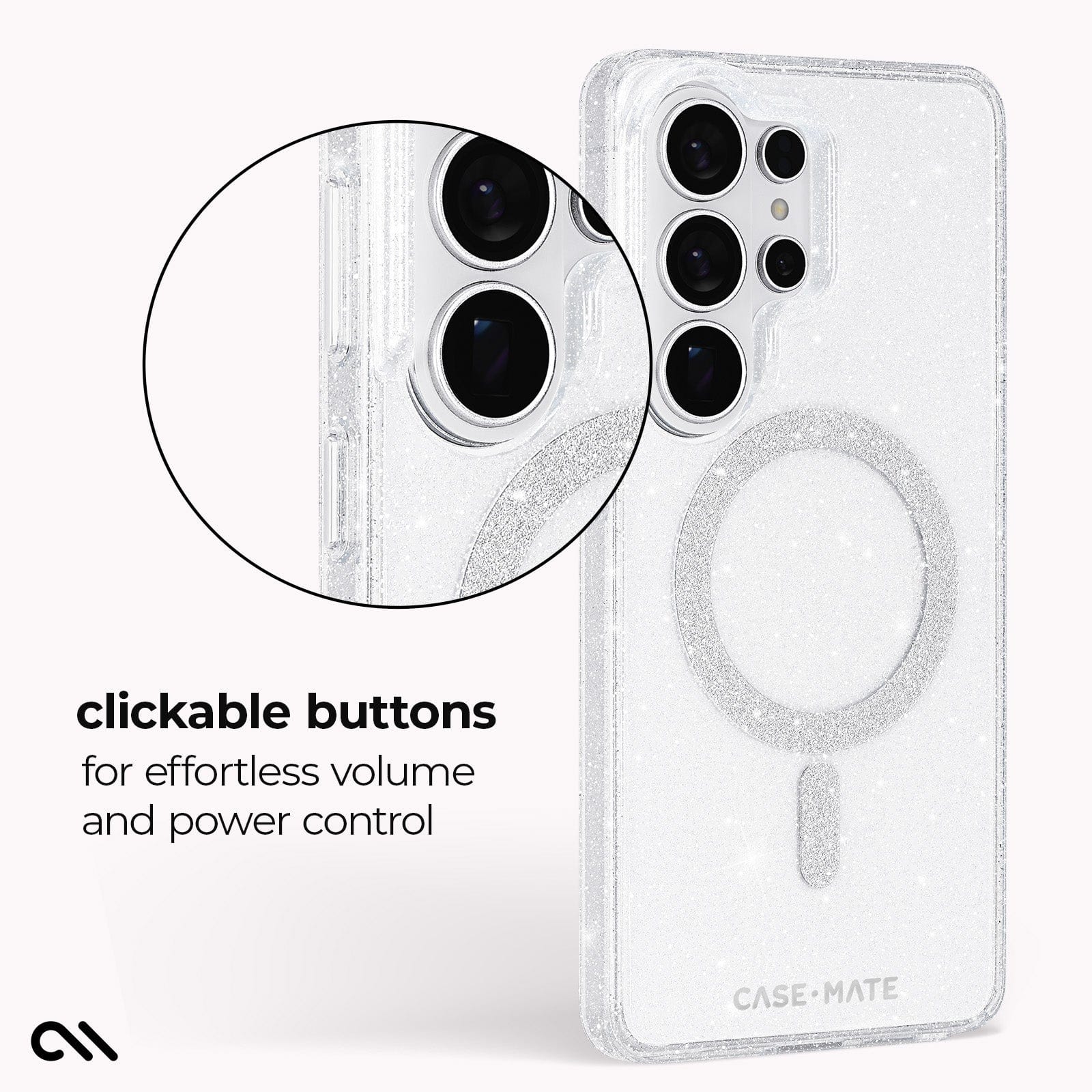 Sheer Twinkle Silver with Magnet - Galaxy S26 Ultra - Image 6