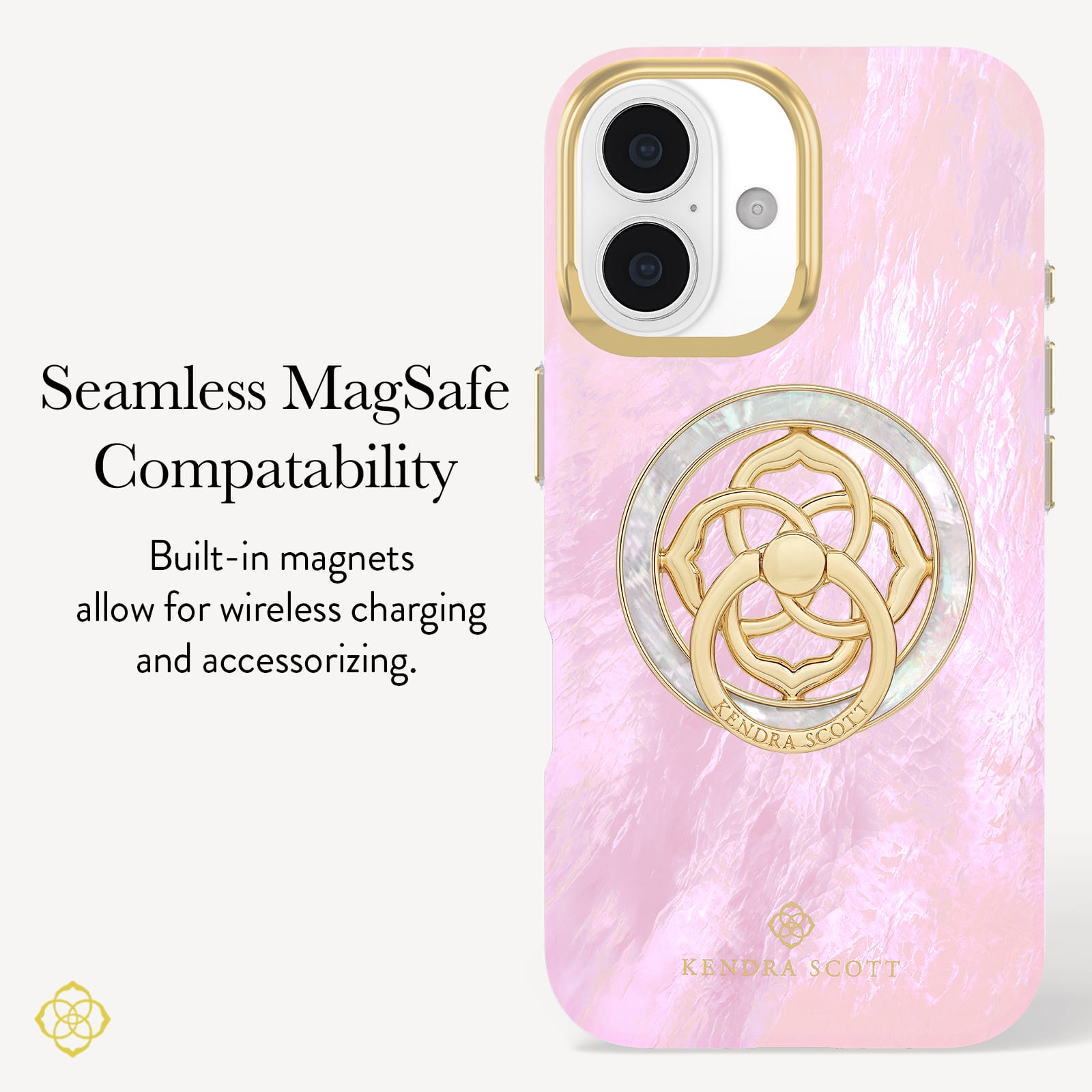 Kendra Scott Pink Pearl MagSafe - iPhone 16 - Image 5