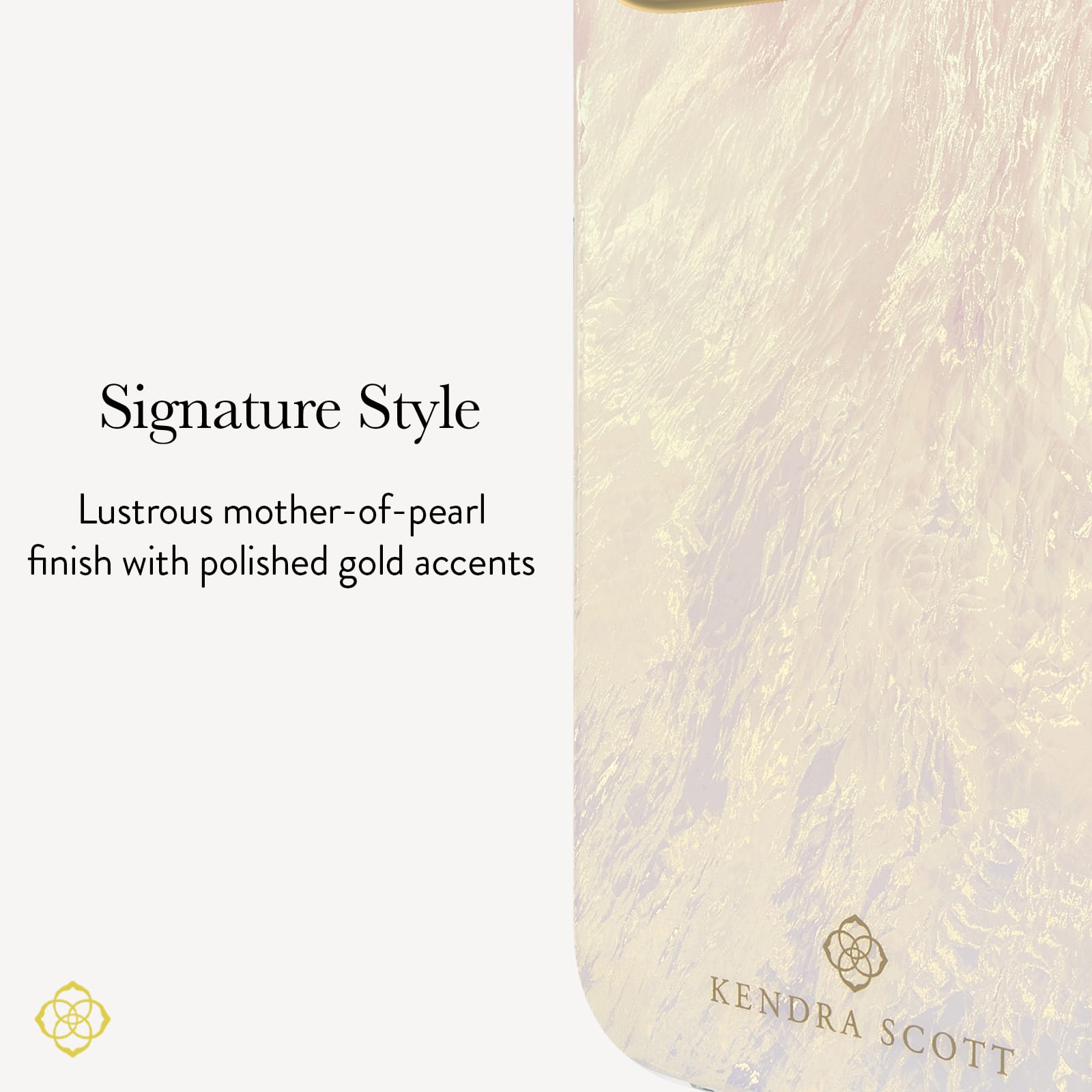 Kendra Scott Ivory Pearl MagSafe - iPhone 16 Pro Max - Image 4