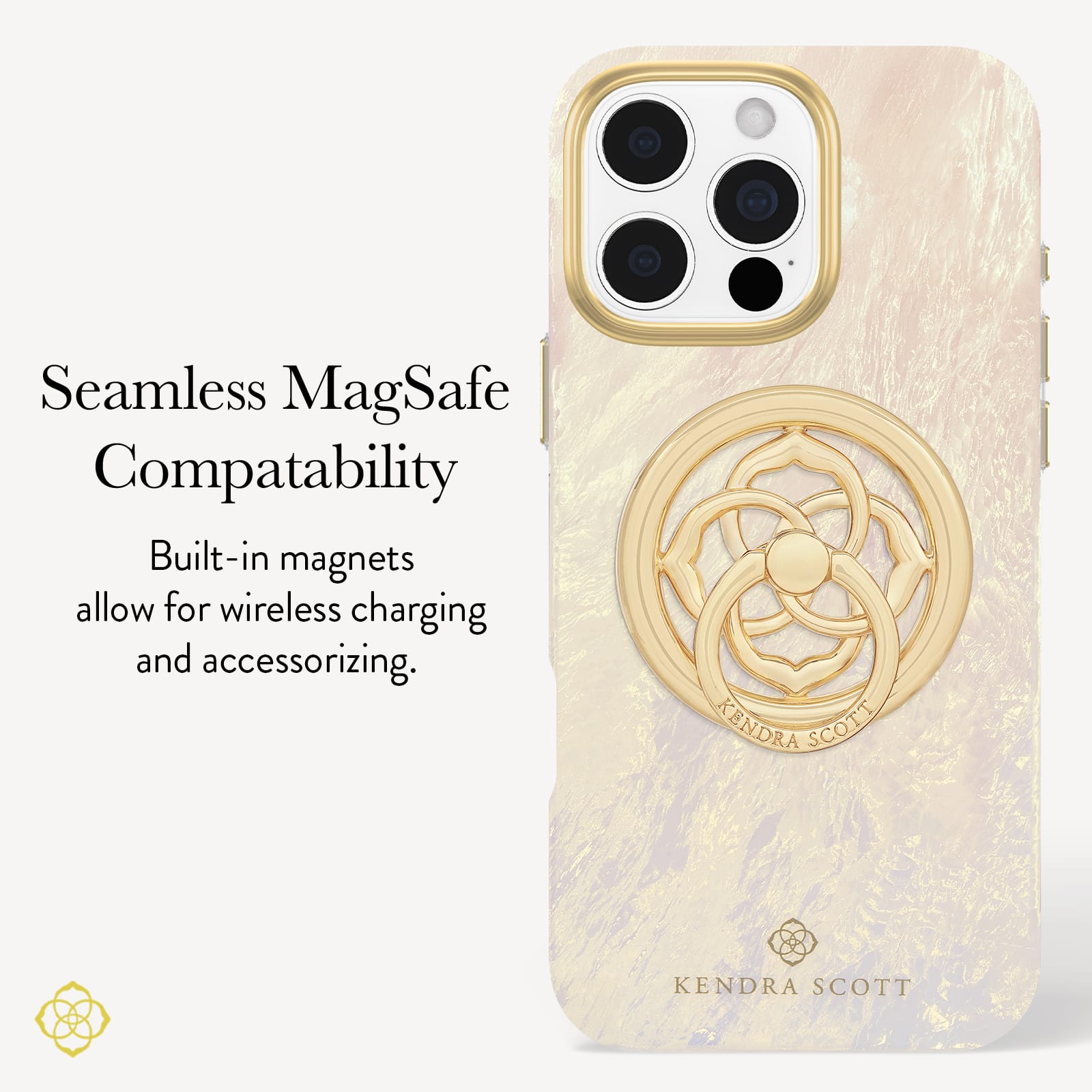 Kendra Scott Ivory Pearl MagSafe - iPhone 16 Pro Max - Image 5