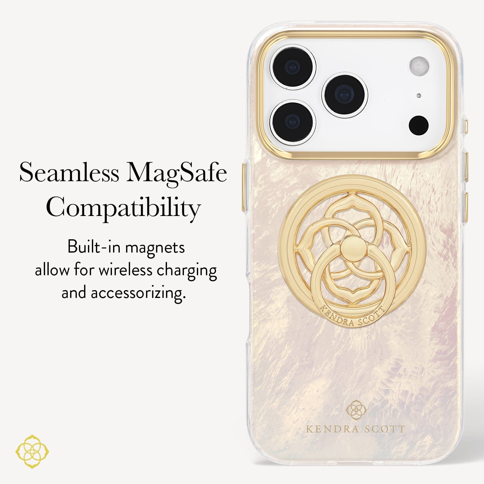 Kendra Scott Cream Pearl MagSafe - iPhone 17 Pro Max - Image 5