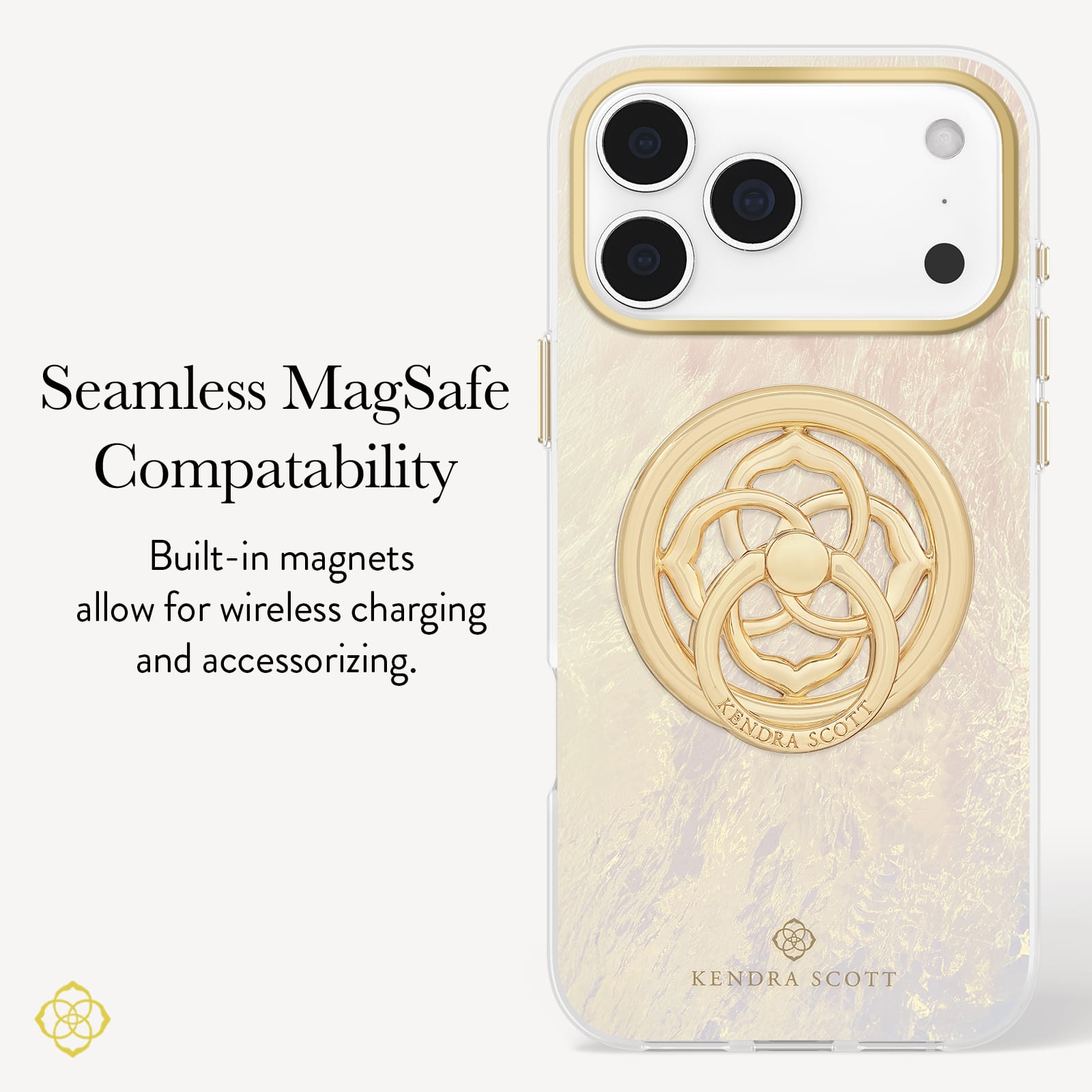 Kendra Scott Ivory Pearl MagSafe - iPhone 17 Pro Max - Image 5