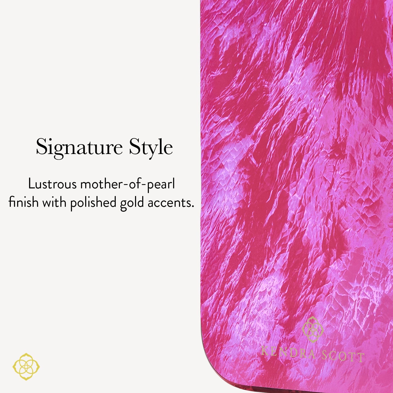 Kendra Scott Raspberry Pearl MagSafe - iPhone 17 Pro Max - Image 4