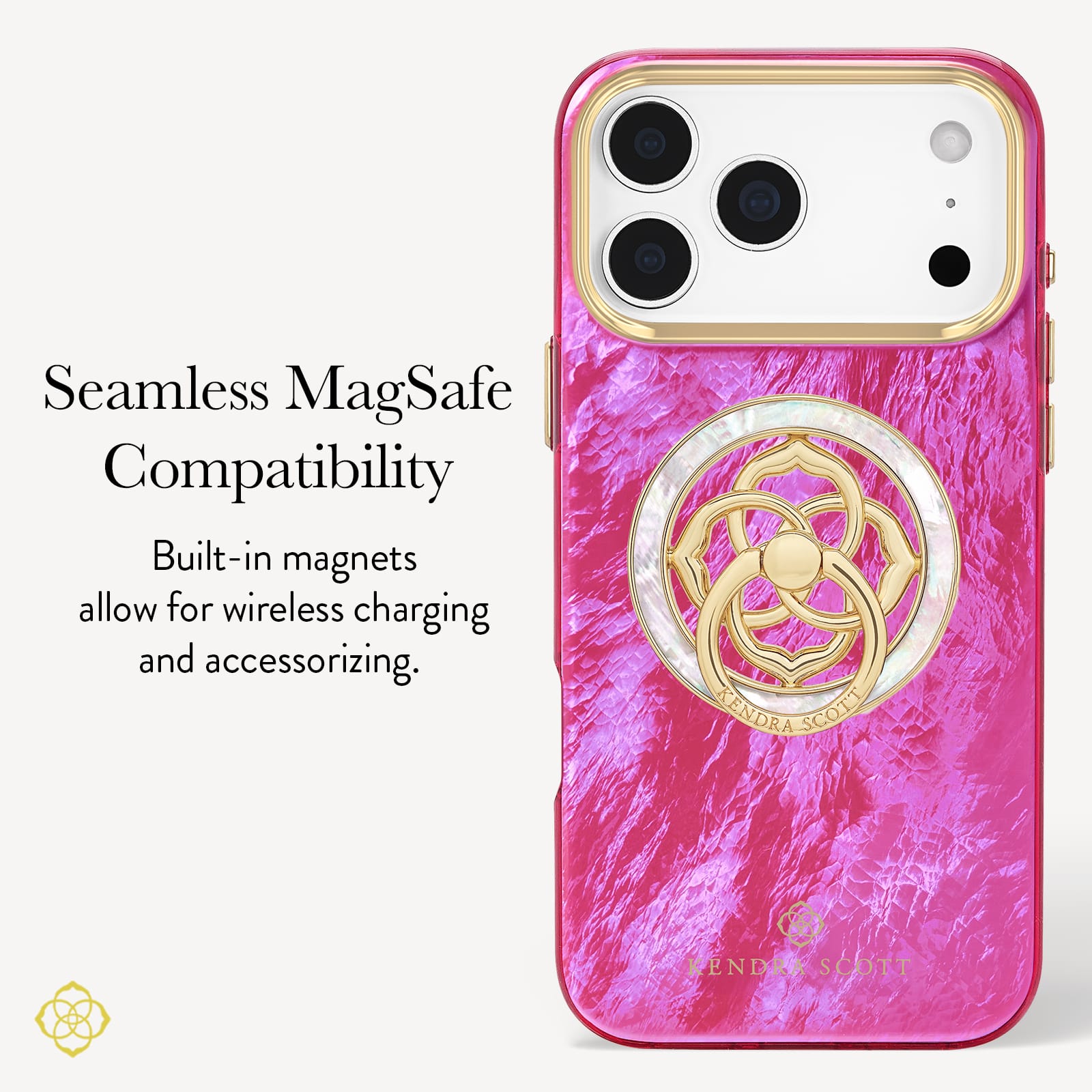 Kendra Scott Raspberry Pearl MagSafe - iPhone 17 Pro Max - Image 5