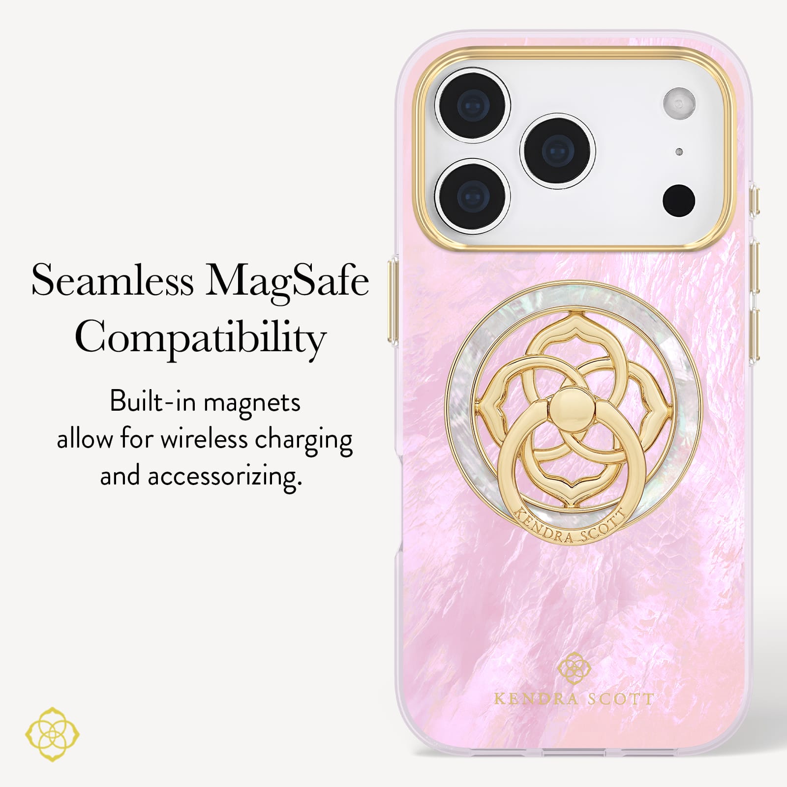 Kendra Scott Pink Pearl MagSafe - iPhone 17 Pro - Image 5