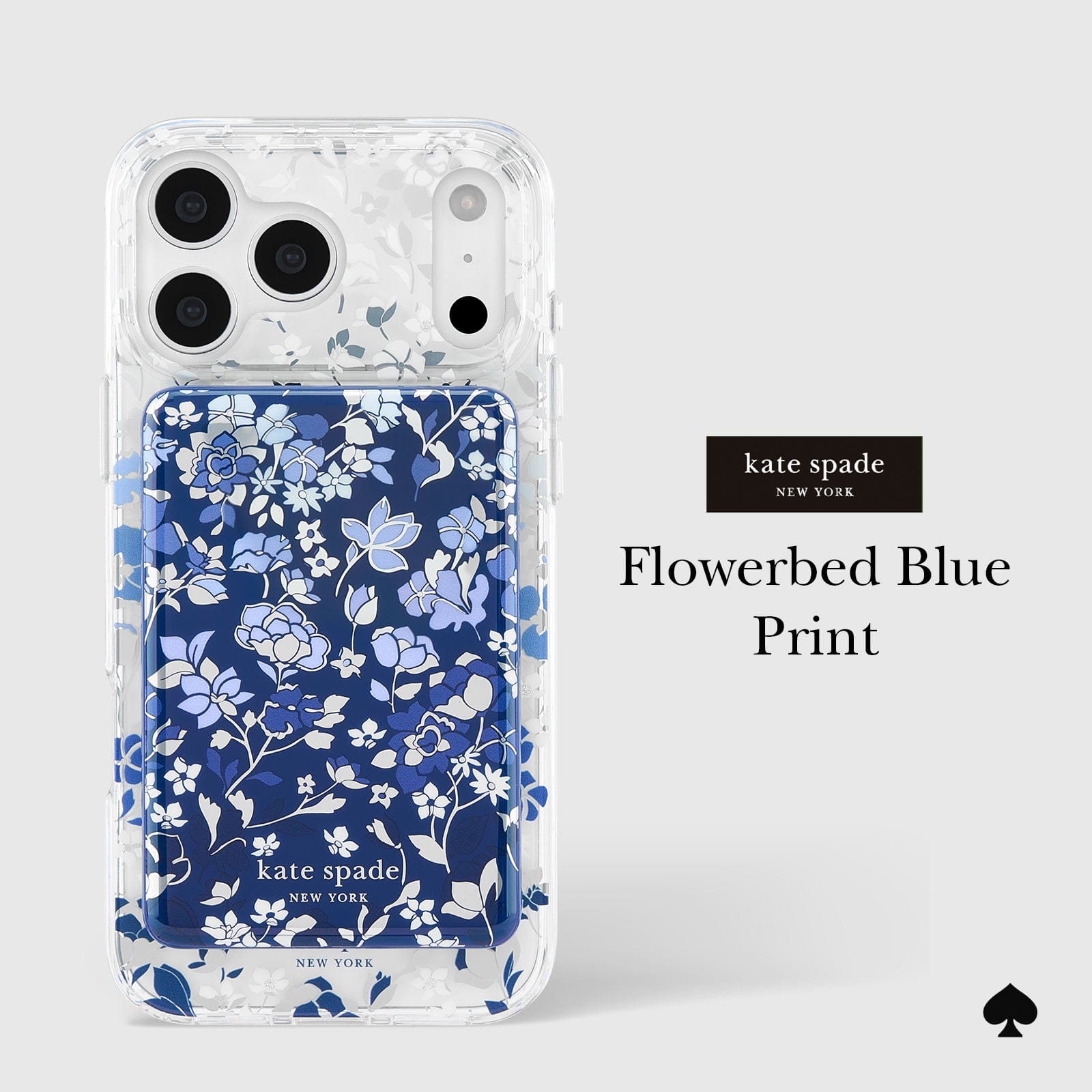kate spade new york Flowerbed Blue MagSafe Portable Charger - Image 4