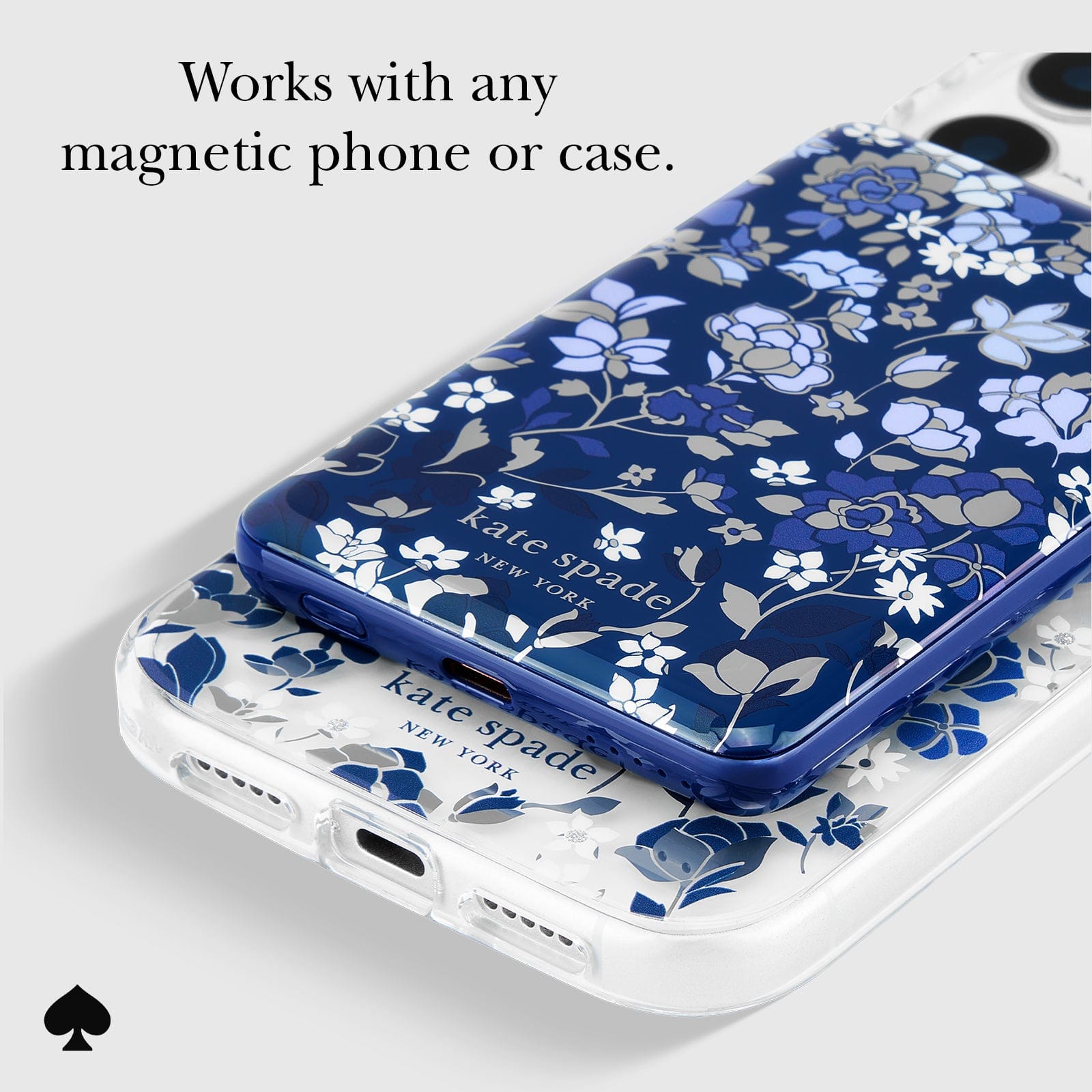 kate spade new york Flowerbed Blue MagSafe Portable Charger - Image 5