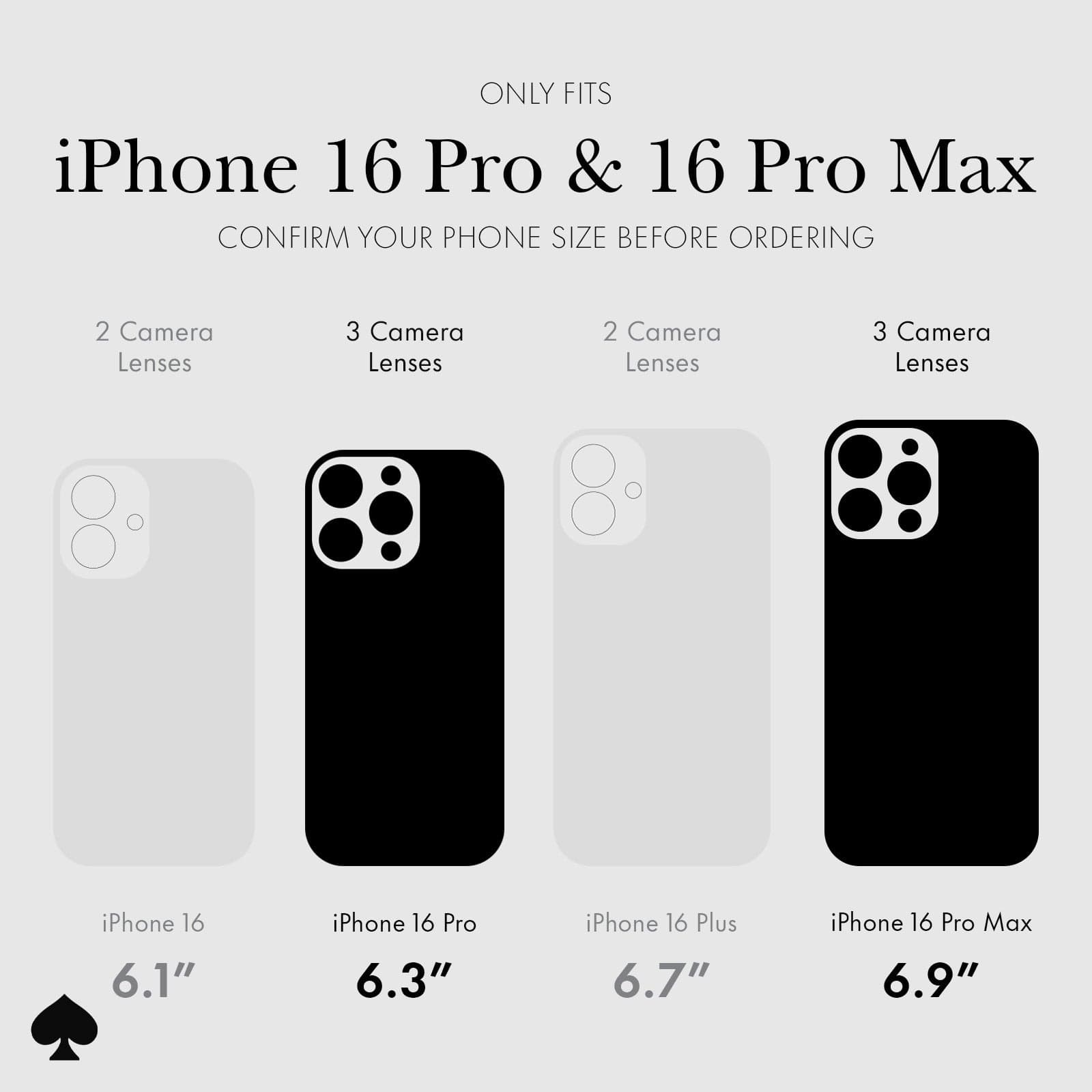 kate spade new york Camera Lens Protector Nightfall - iPhone 16 Pro / 16 Pro Max - Image 8