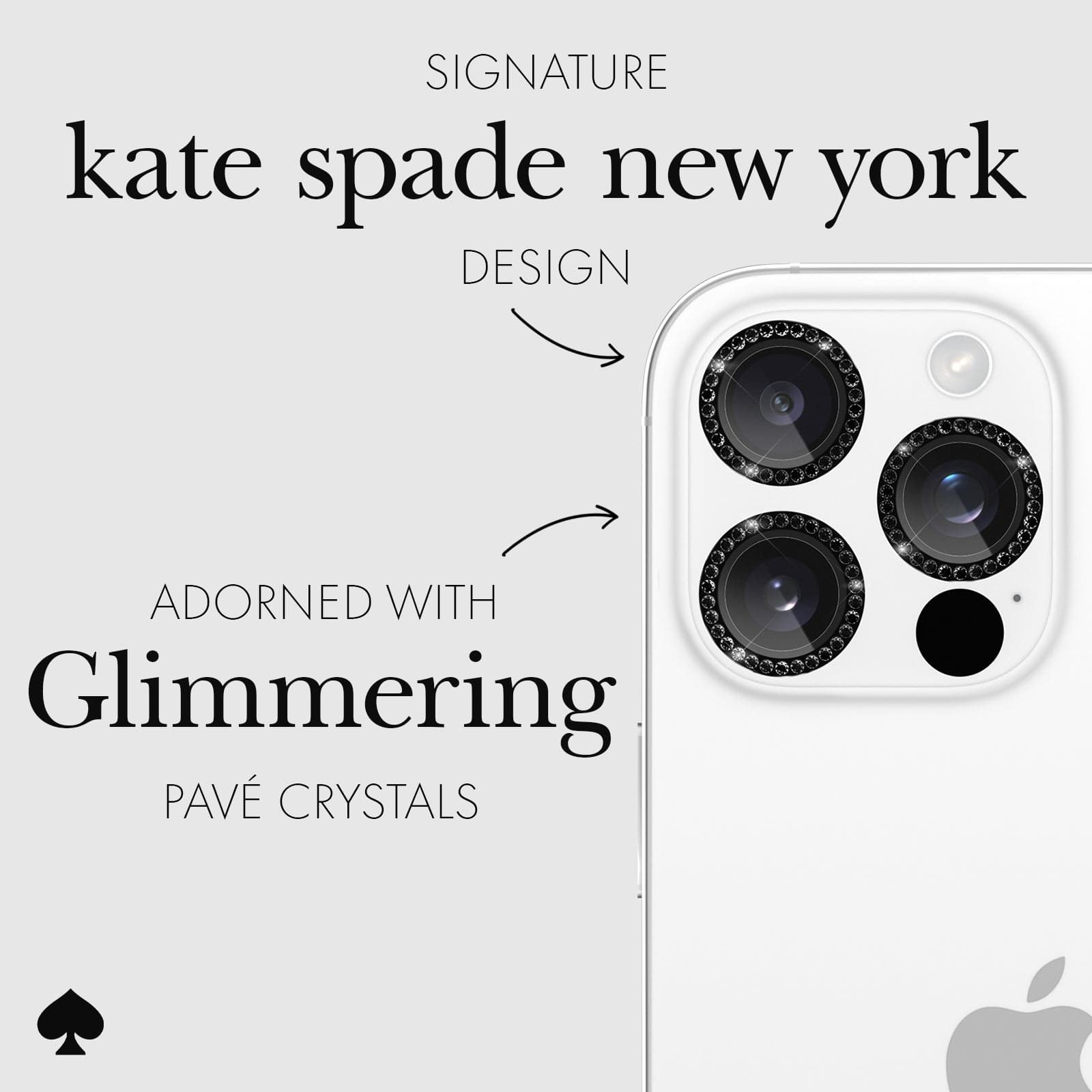 kate spade new york Camera Lens Protector Nightfall - iPhone 16 Pro / 16 Pro Max - Image 3