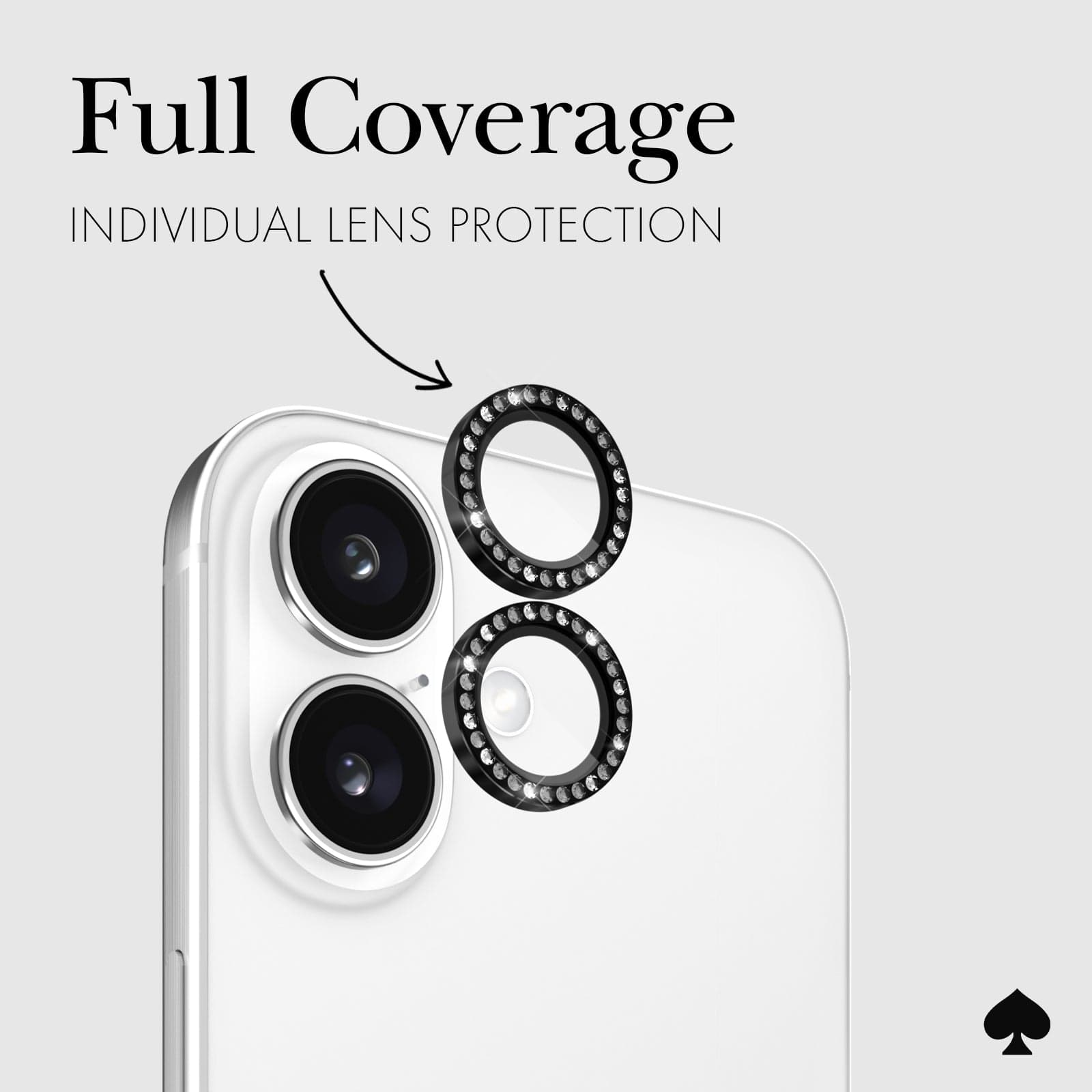 kate spade new york Camera Lens Protector Nightfall - iPhone 16 / 16 Plus - Image 4