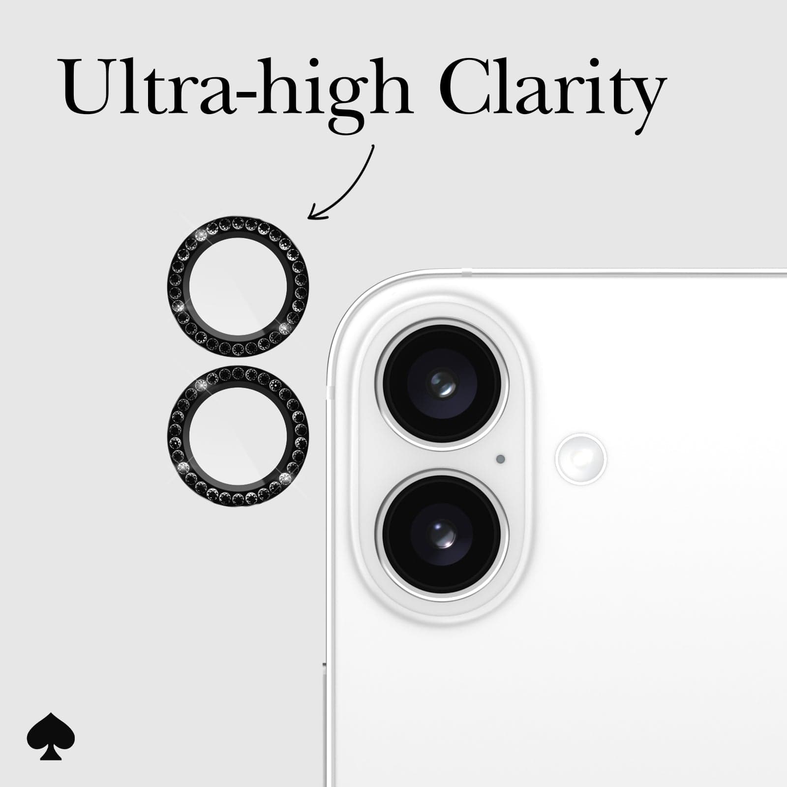 kate spade new york Camera Lens Protector Nightfall - iPhone 16 / 16 Plus - Image 6
