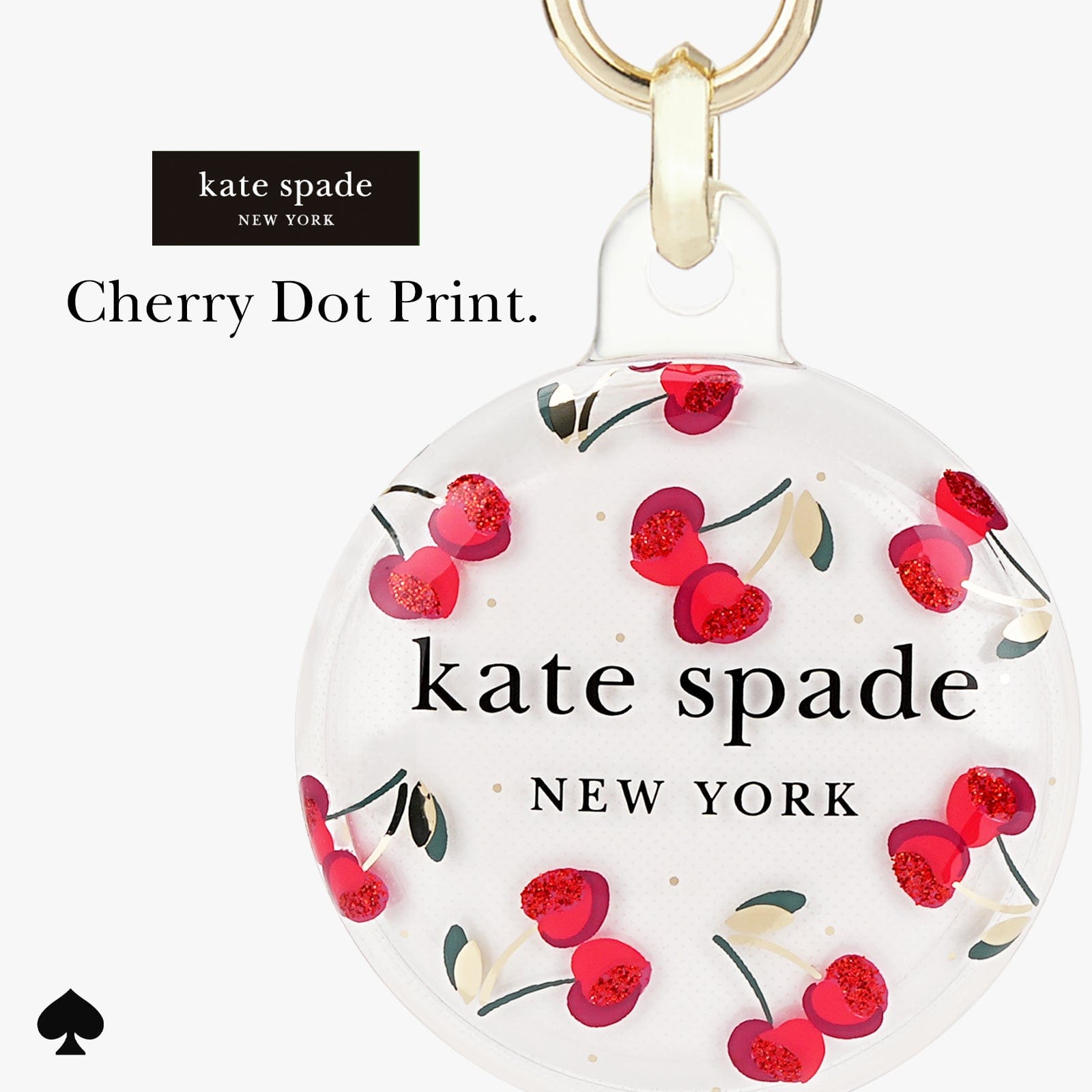 kate spade new york Cherry Dot AirTag Case - Image 3