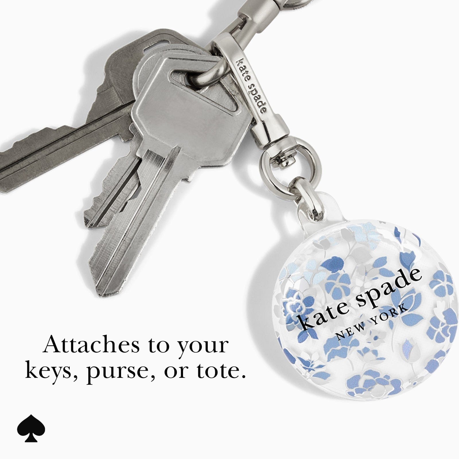 kate spade new york Flowerbed Blue AirTag Case - Image 2