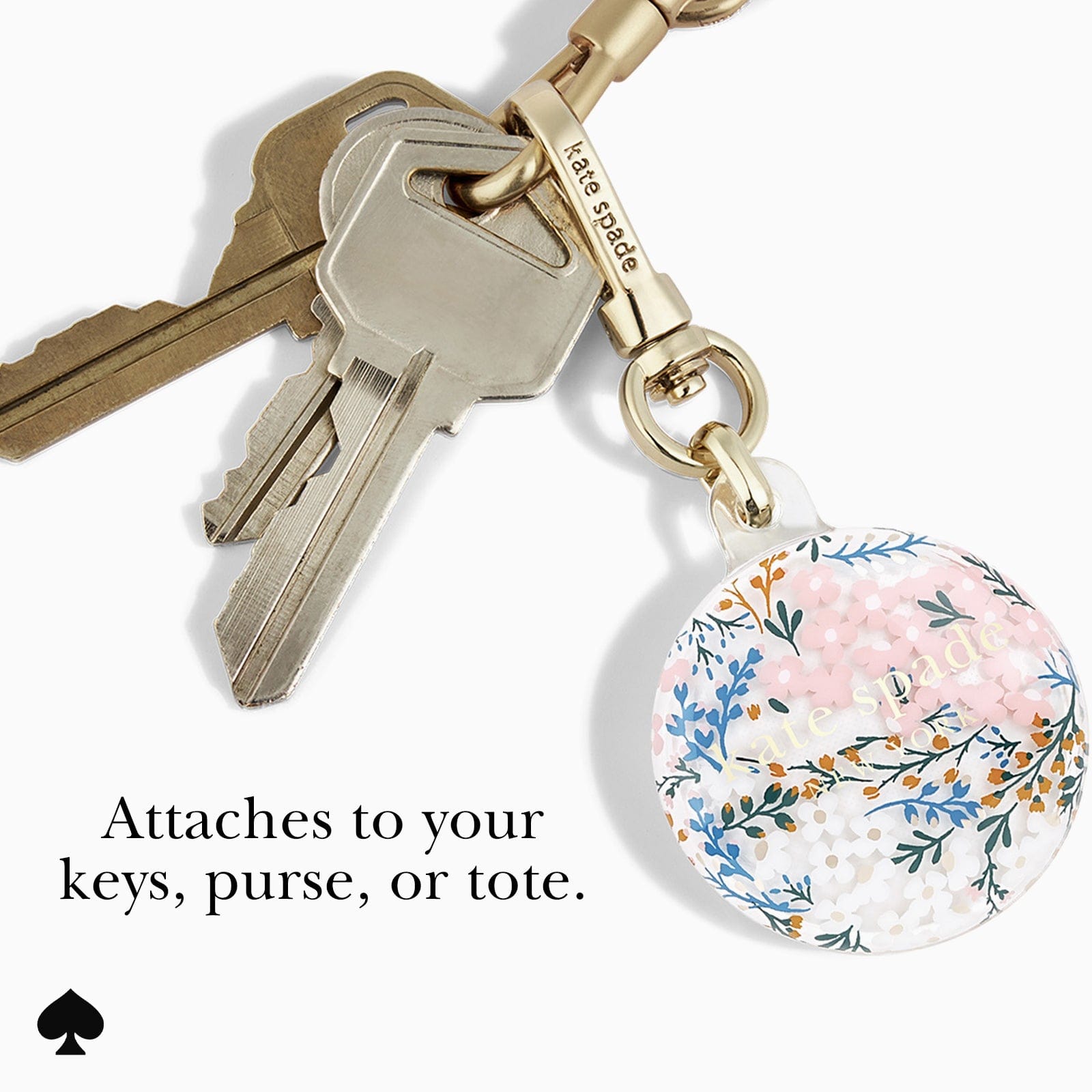 kate spade new york Multi Floral Rose AirTag Case - Image 2