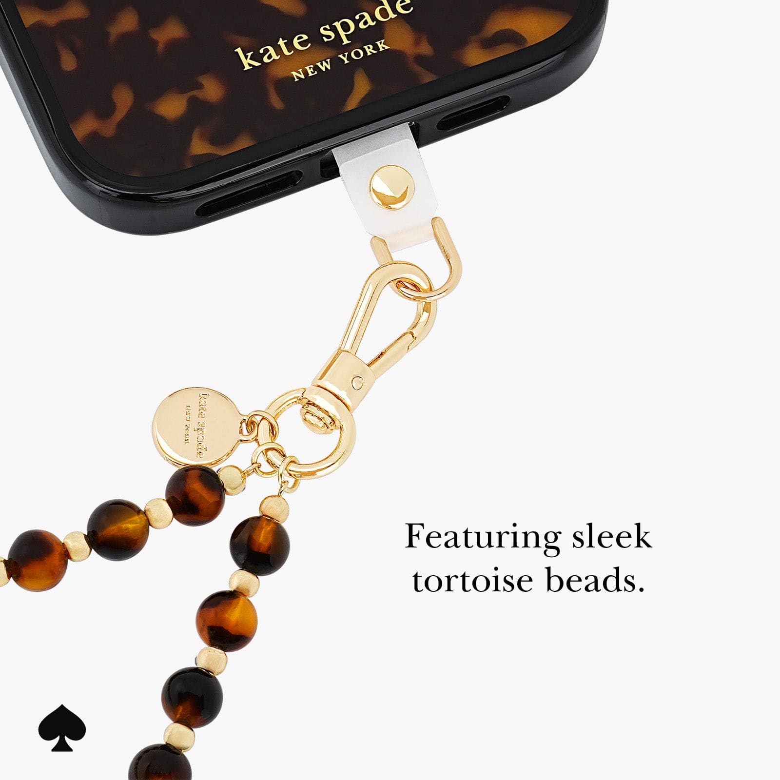 kate spade new york Tortoise Phone Charm - Image 4