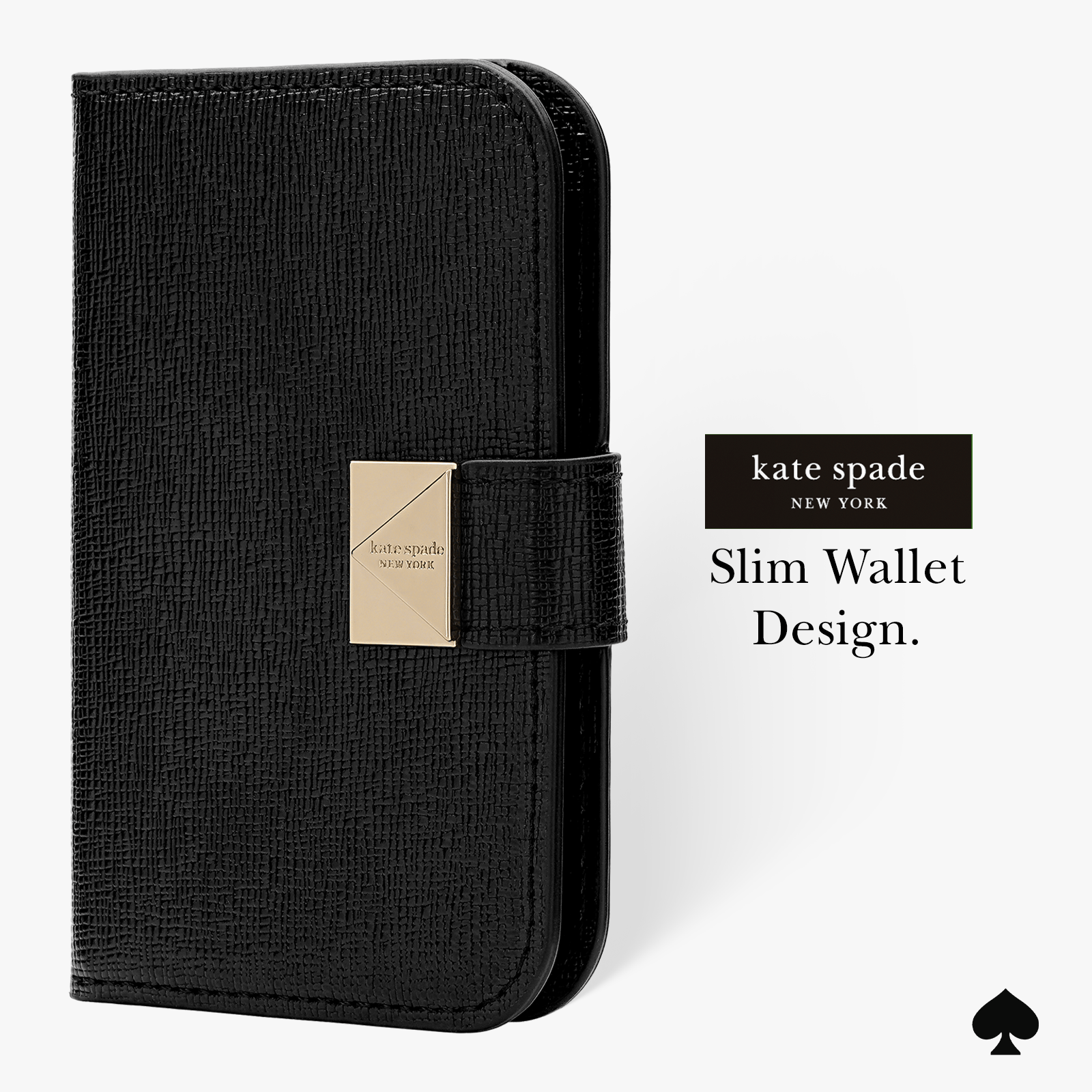 kate spade new york Black Deco MagSafe Wallet - Image 2