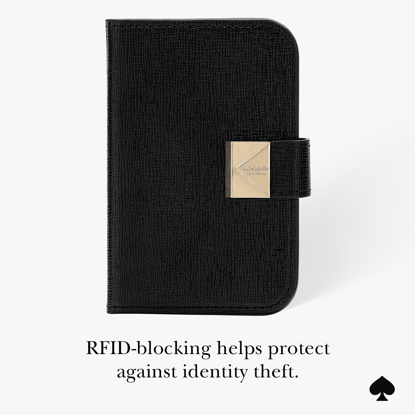 kate spade new york Black Deco MagSafe Wallet - Image 4