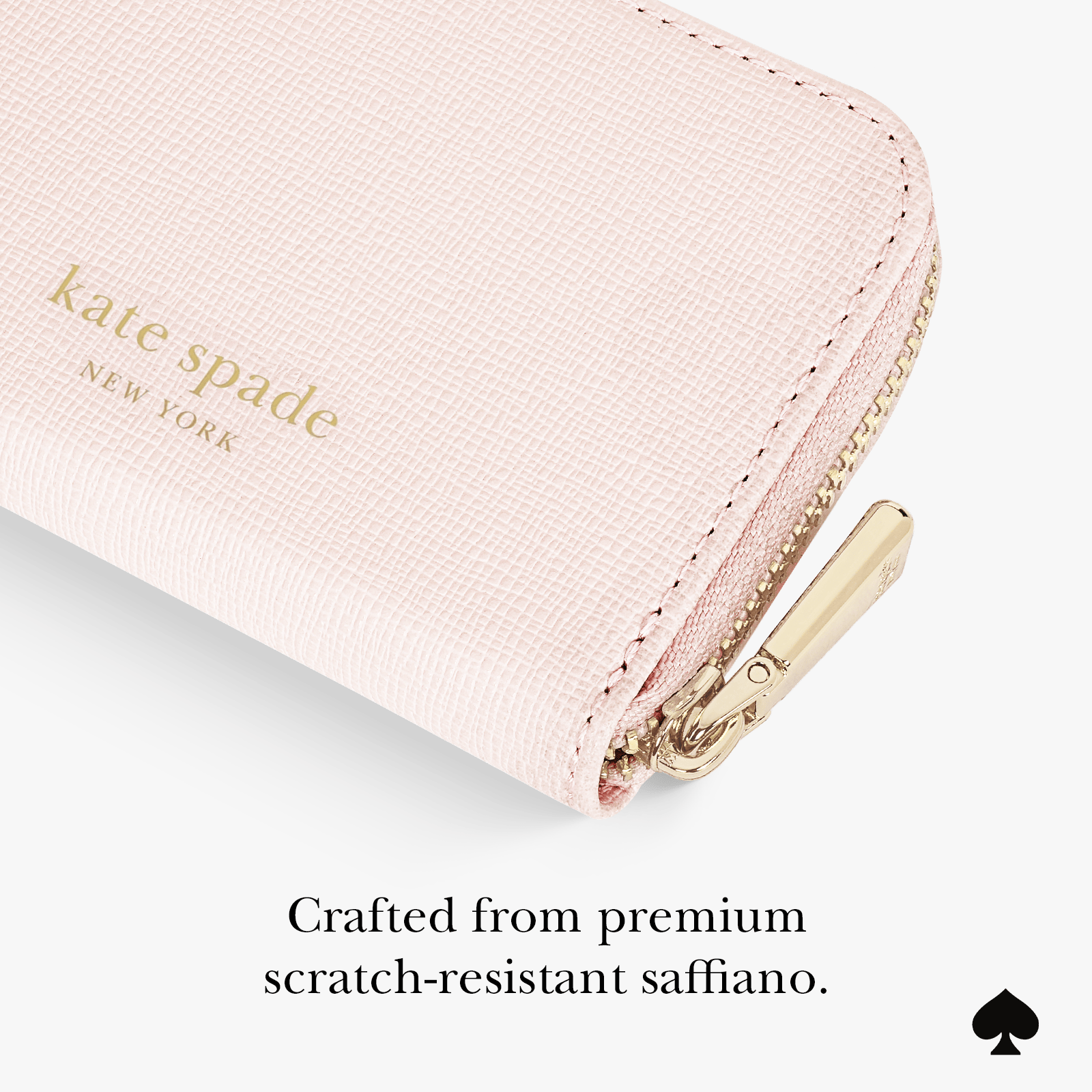 kate spade new york Chalk Pink Devin Zip MagSafe Wallet - Image 3