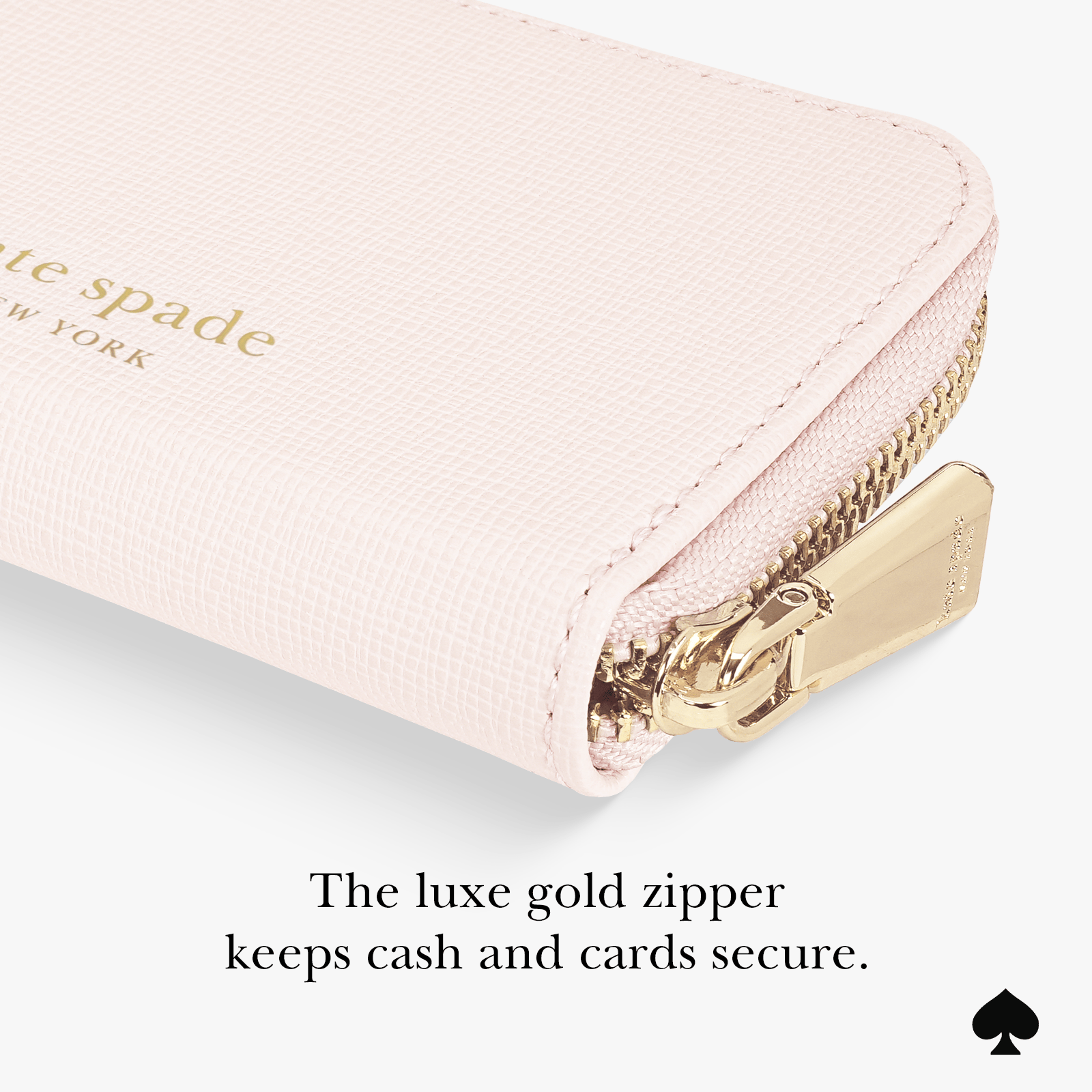 kate spade new york Chalk Pink Devin Zip MagSafe Wallet - Image 5