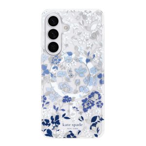 kate spade new york Flowerbed Blue with Magnet - Galaxy S26