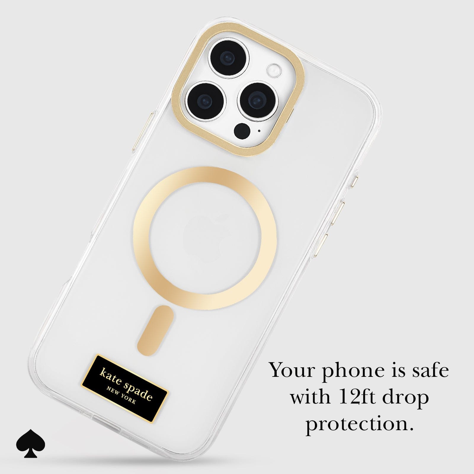 kate spade new york Icon Clear MagSafe - iPhone 16 Pro Max - Image 2