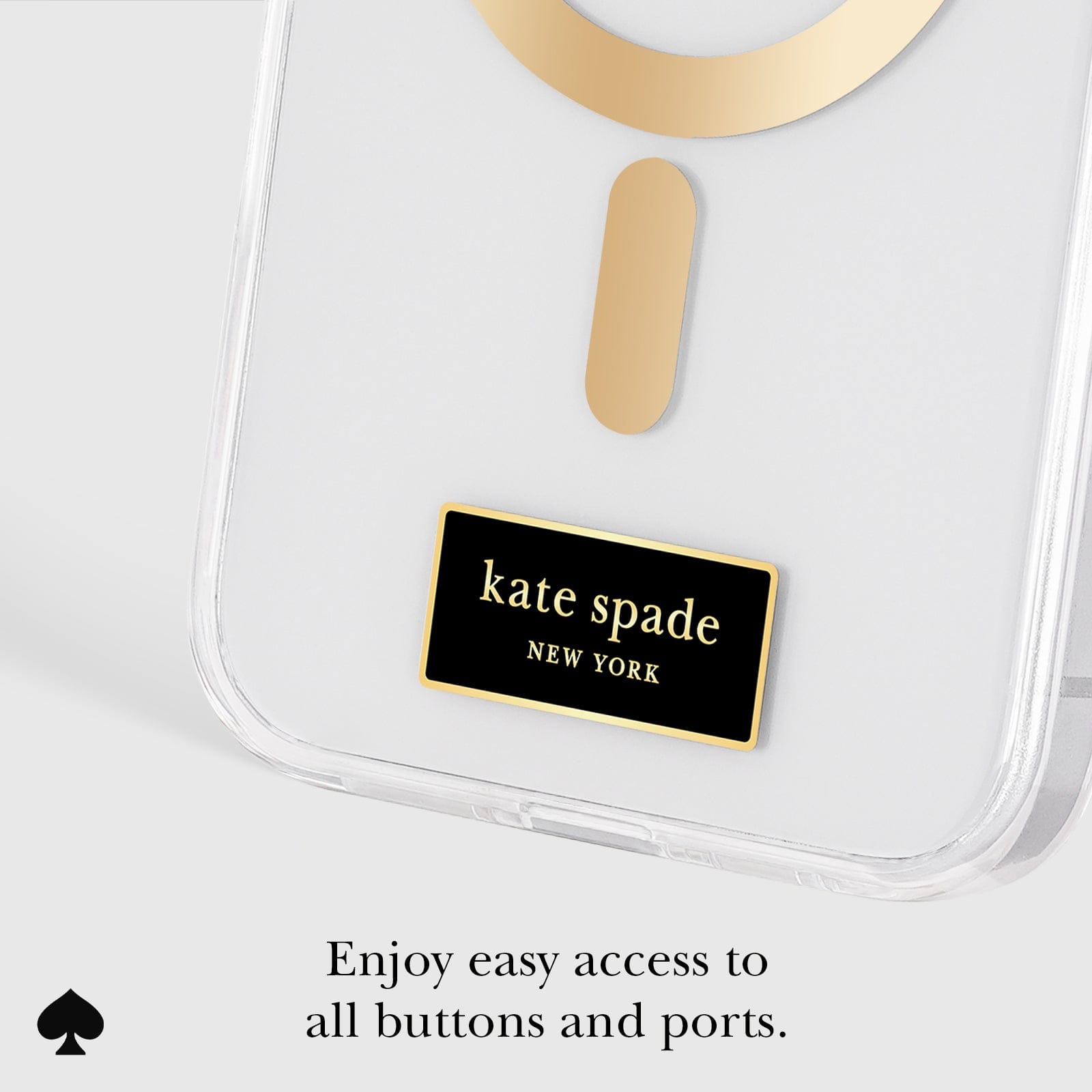 kate spade new york Icon Clear MagSafe - iPhone 16 Pro Max - Image 3