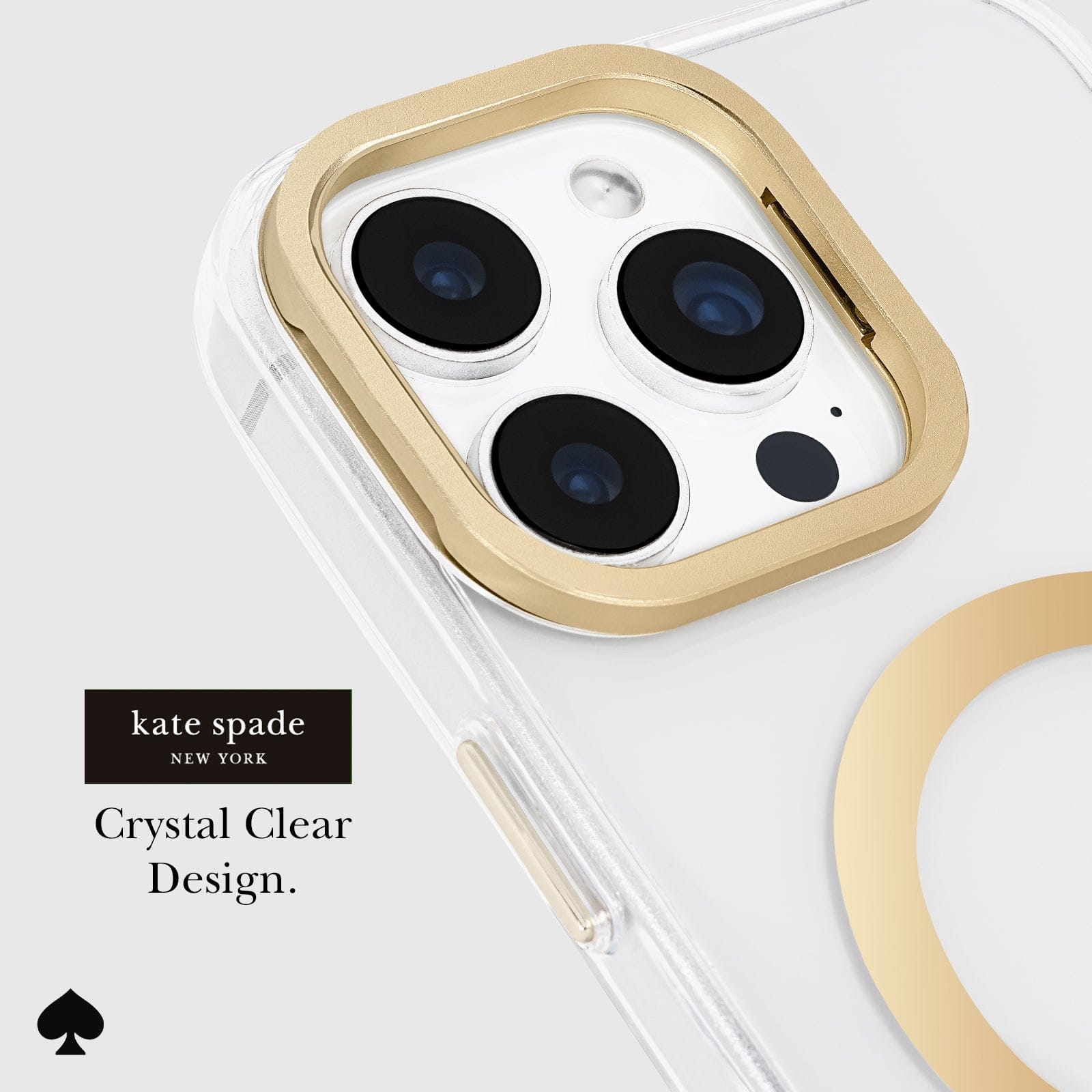 kate spade new york Icon Clear MagSafe - iPhone 16 Pro Max - Image 4