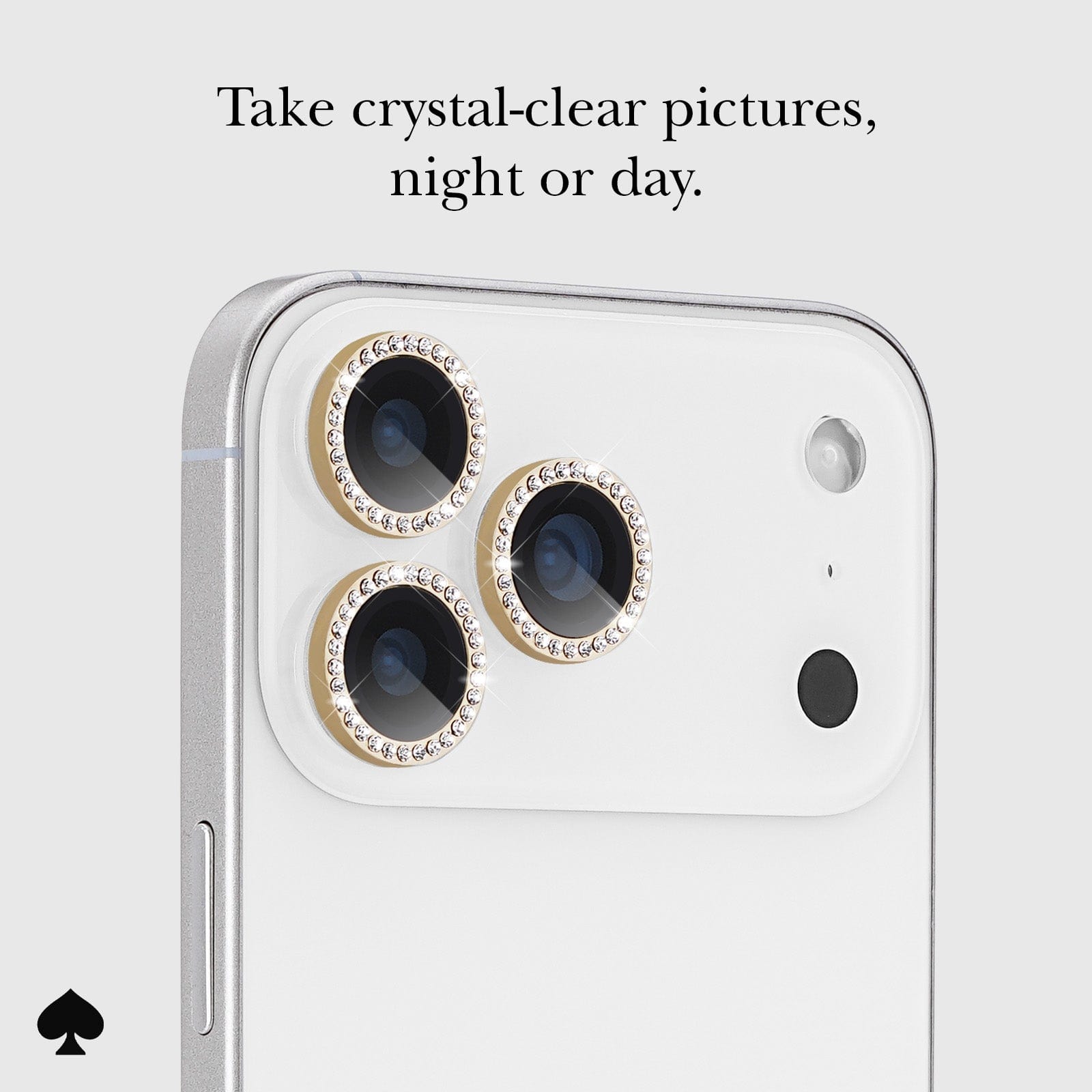 kate spade new york Camera Lens Protector Set in Stone Gold - iPhone 17 Pro / 17 Pro Max - Image 5