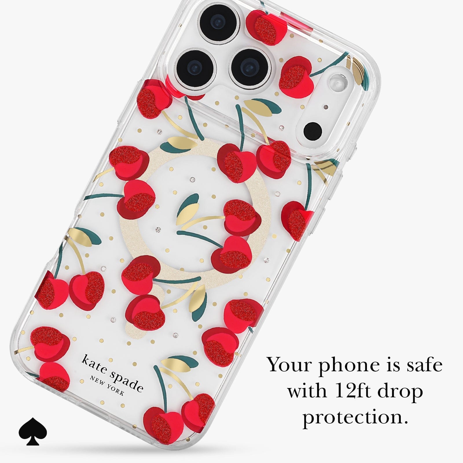 kate spade new york Cherry Dot MagSafe - iPhone 17 Pro - Image 2