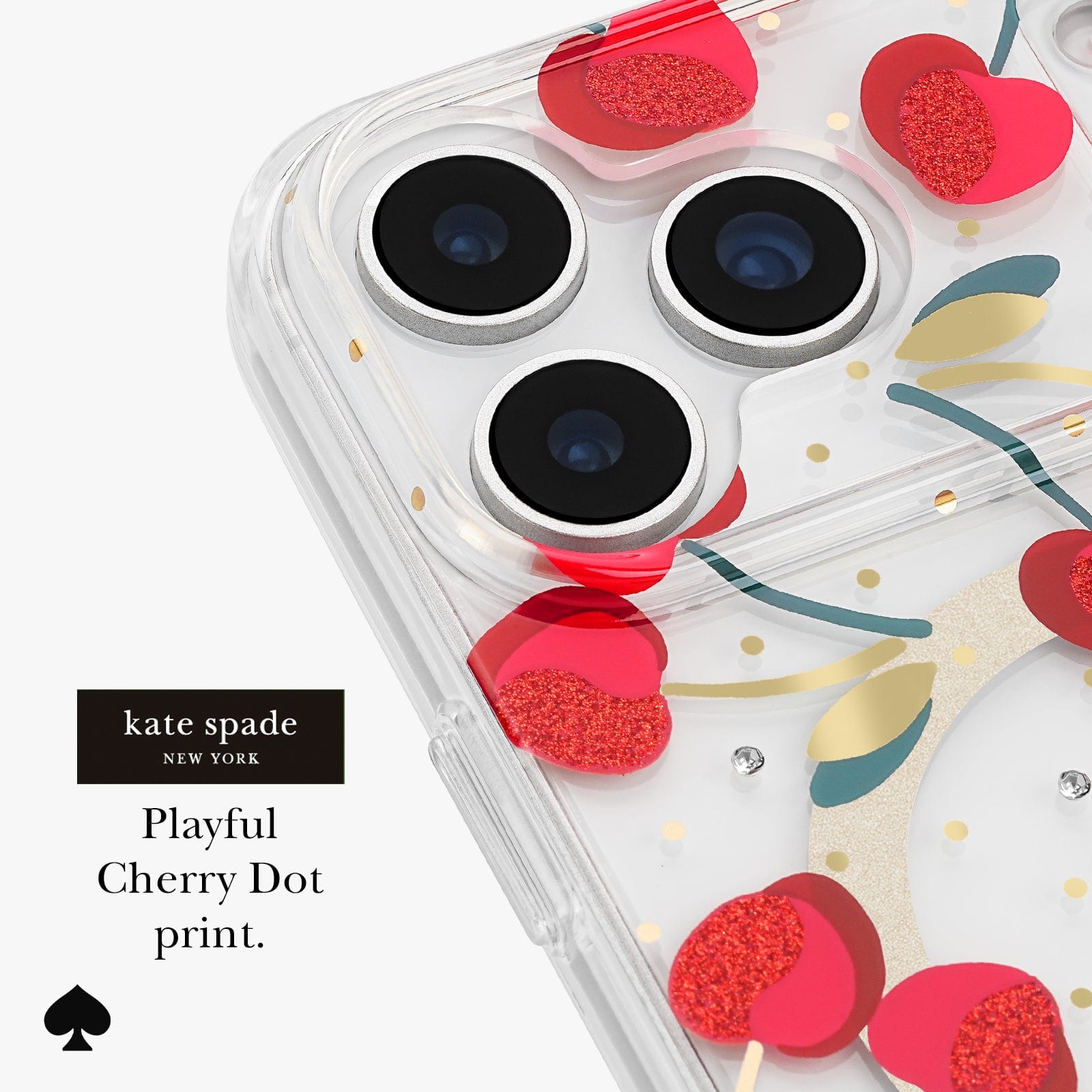 kate spade new york Cherry Dot MagSafe - iPhone 17 Pro - Image 3