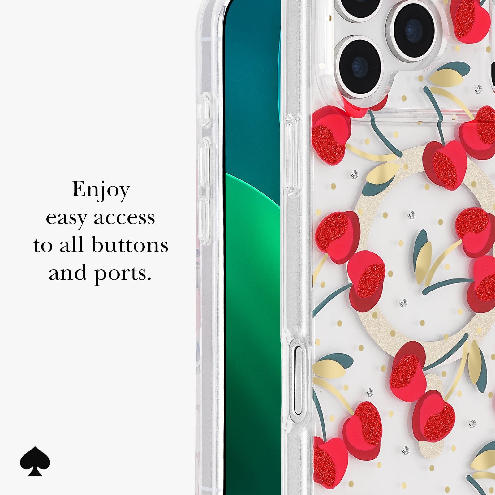 kate spade new york Cherry Dot MagSafe - iPhone 17 Pro - Image 5
