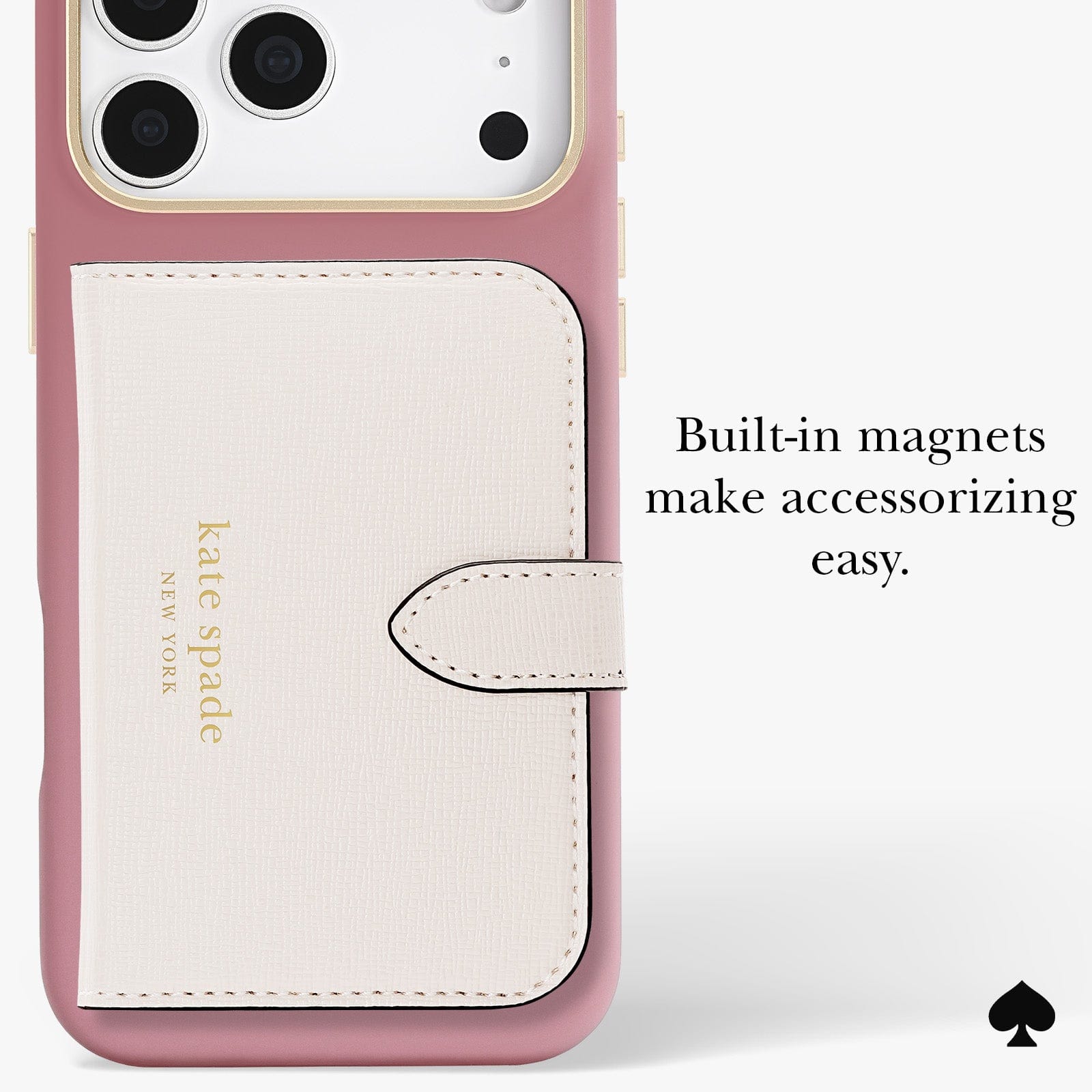 kate spade new york Icon Dusk Rose MagSafe - iPhone 17 Pro Max - Image 4