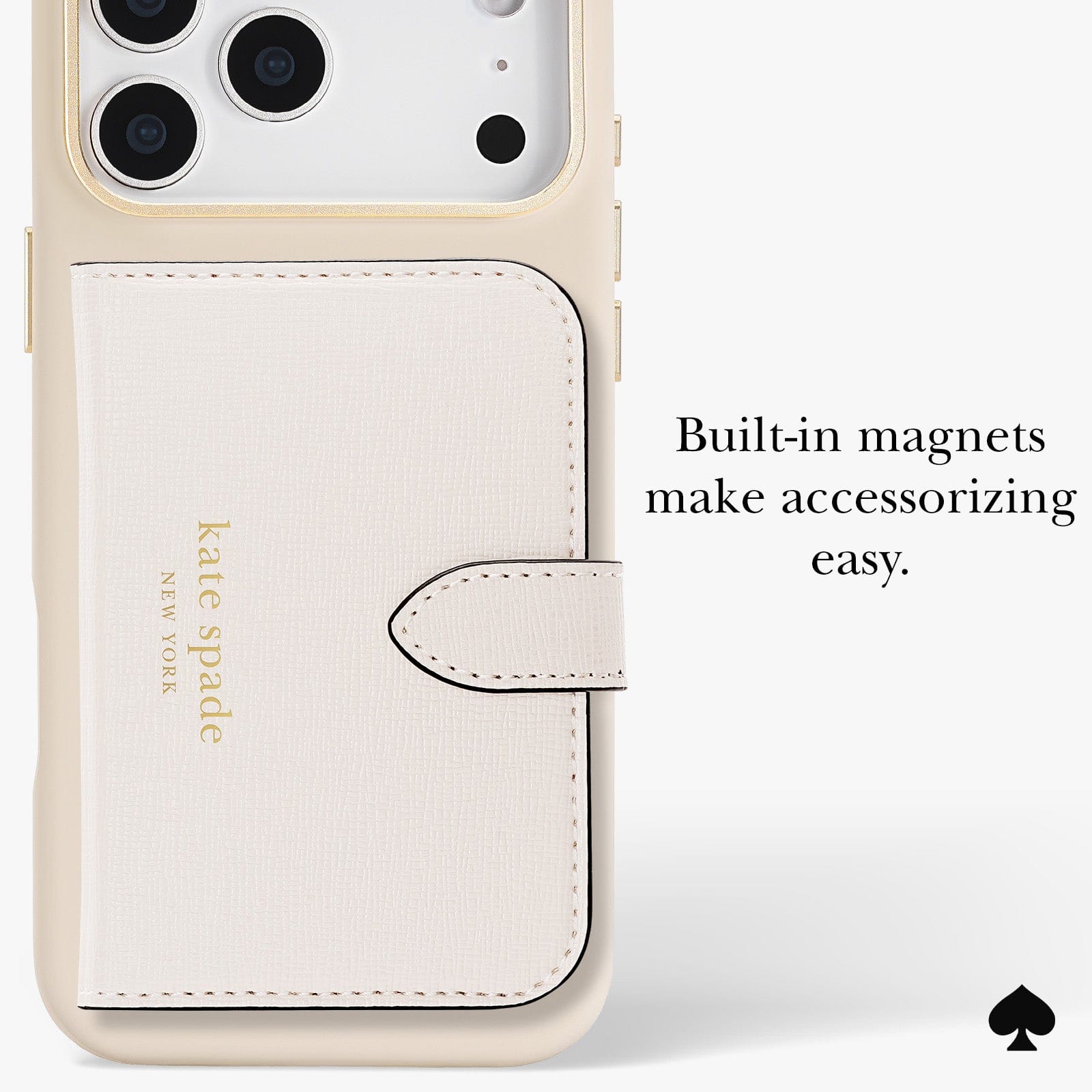 kate spade new york Icon Perfect Beige MagSafe - iPhone 17 Pro Max - Image 4