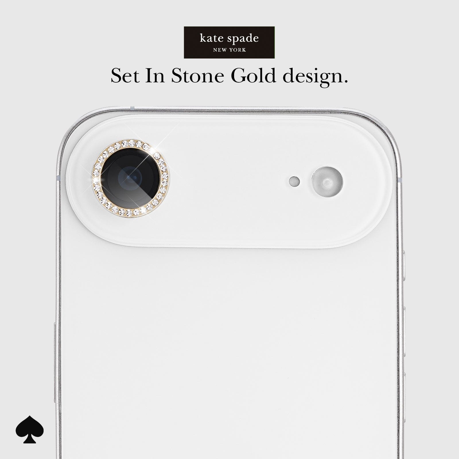 kate spade new york Camera Lens Protector Set in Stone Gold - iPhone Air - Image 7