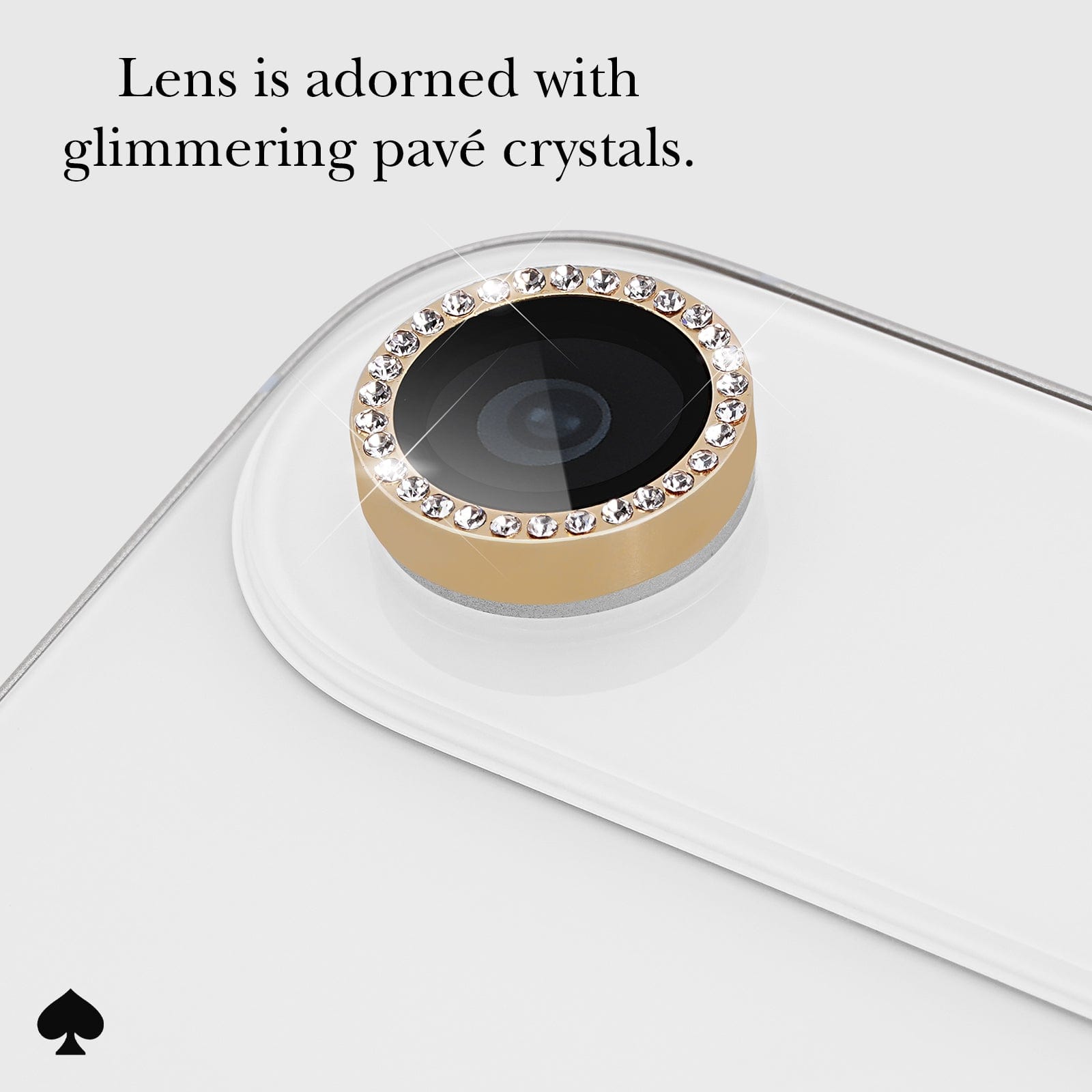 kate spade new york Camera Lens Protector Set in Stone Gold - iPhone Air - Image 5