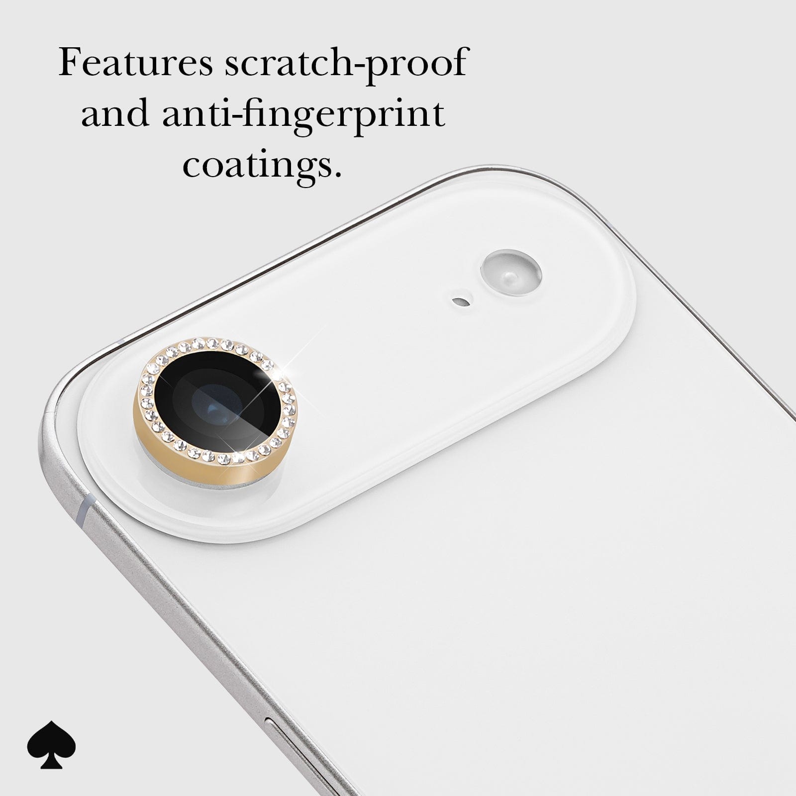 kate spade new york Camera Lens Protector Set in Stone Gold - iPhone Air - Image 3