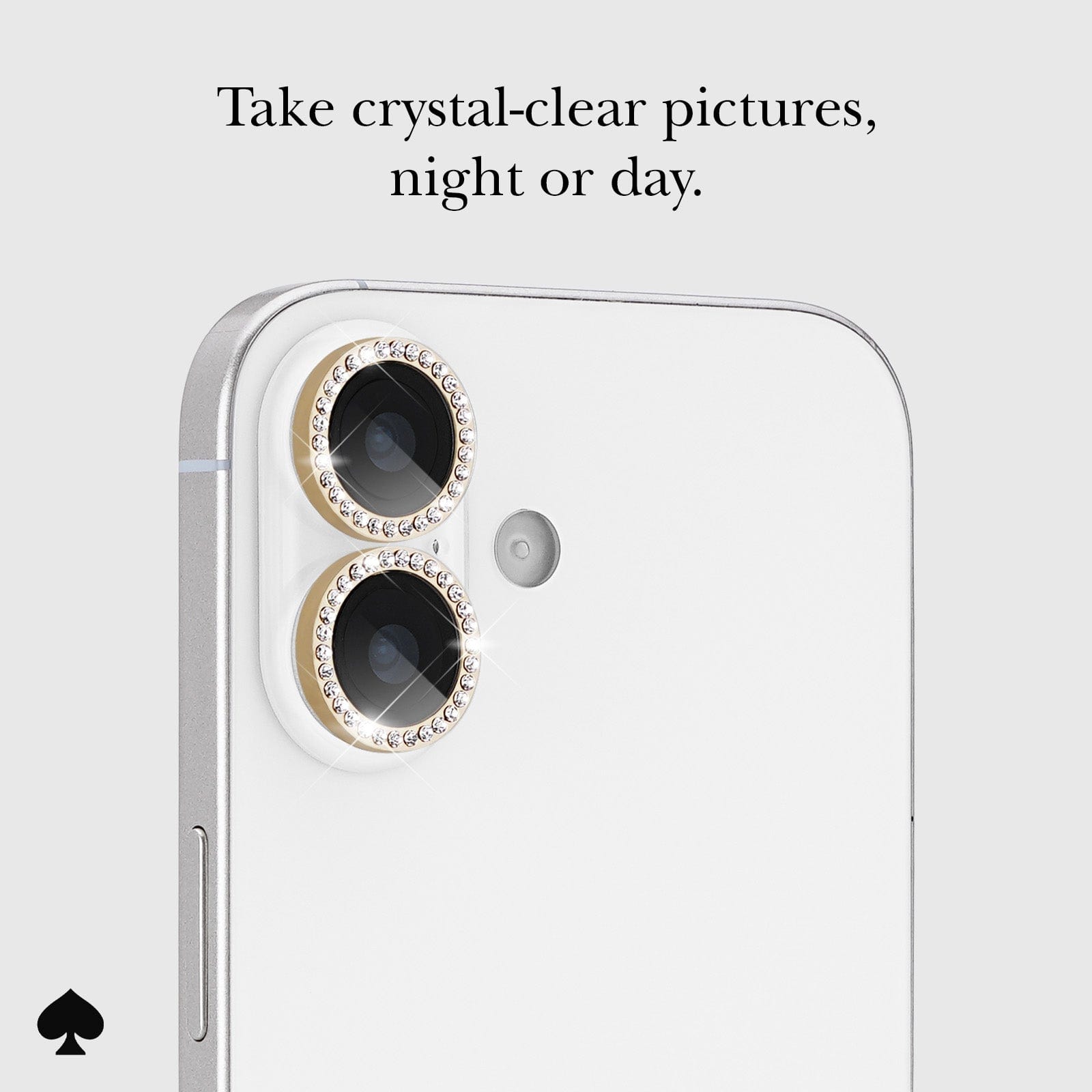 kate spade new york Camera Lens Protector Set in Stone Gold - iPhone 17 - Image 4