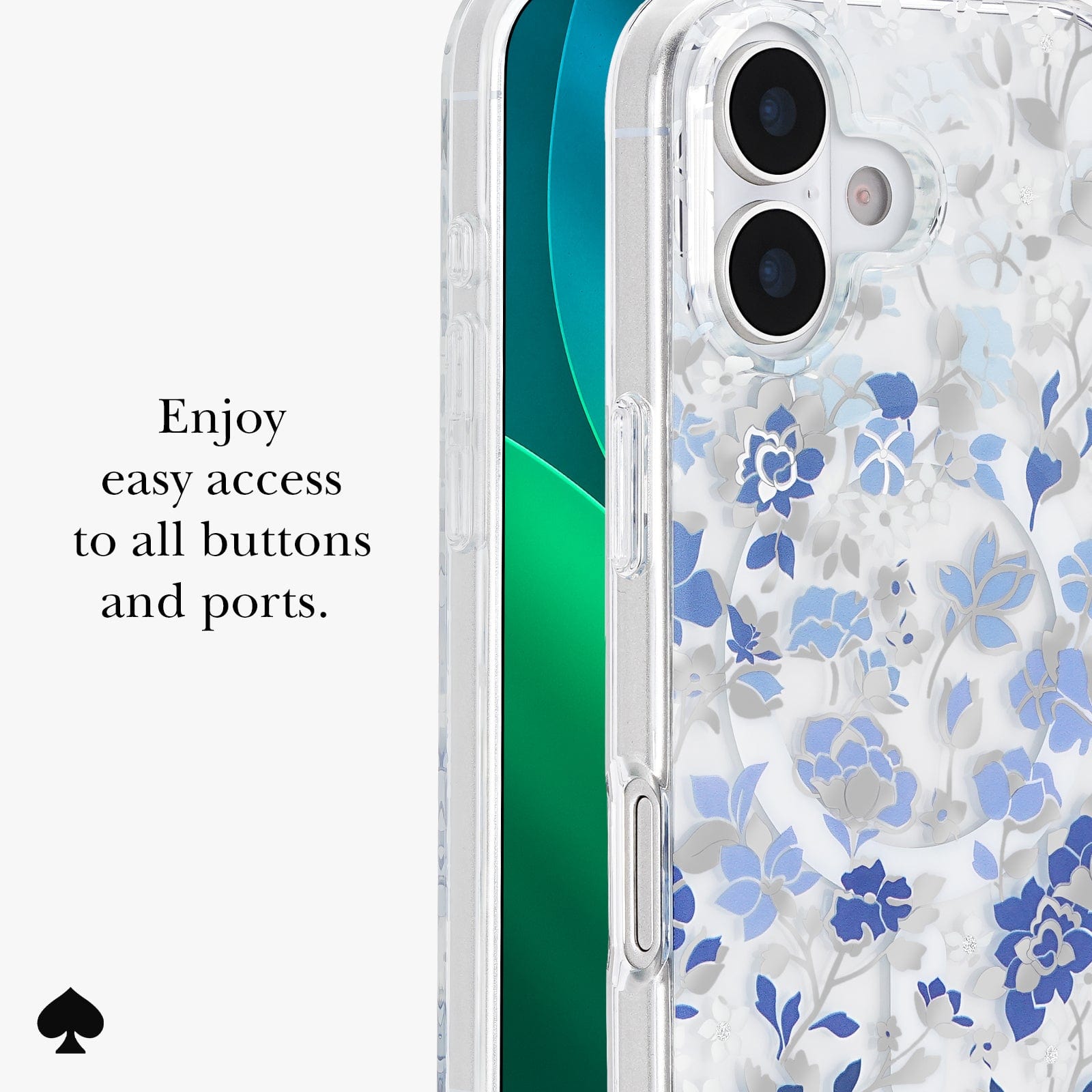 kate spade new york Flowerbed Blue MagSafe - iPhone 17 - Image 5