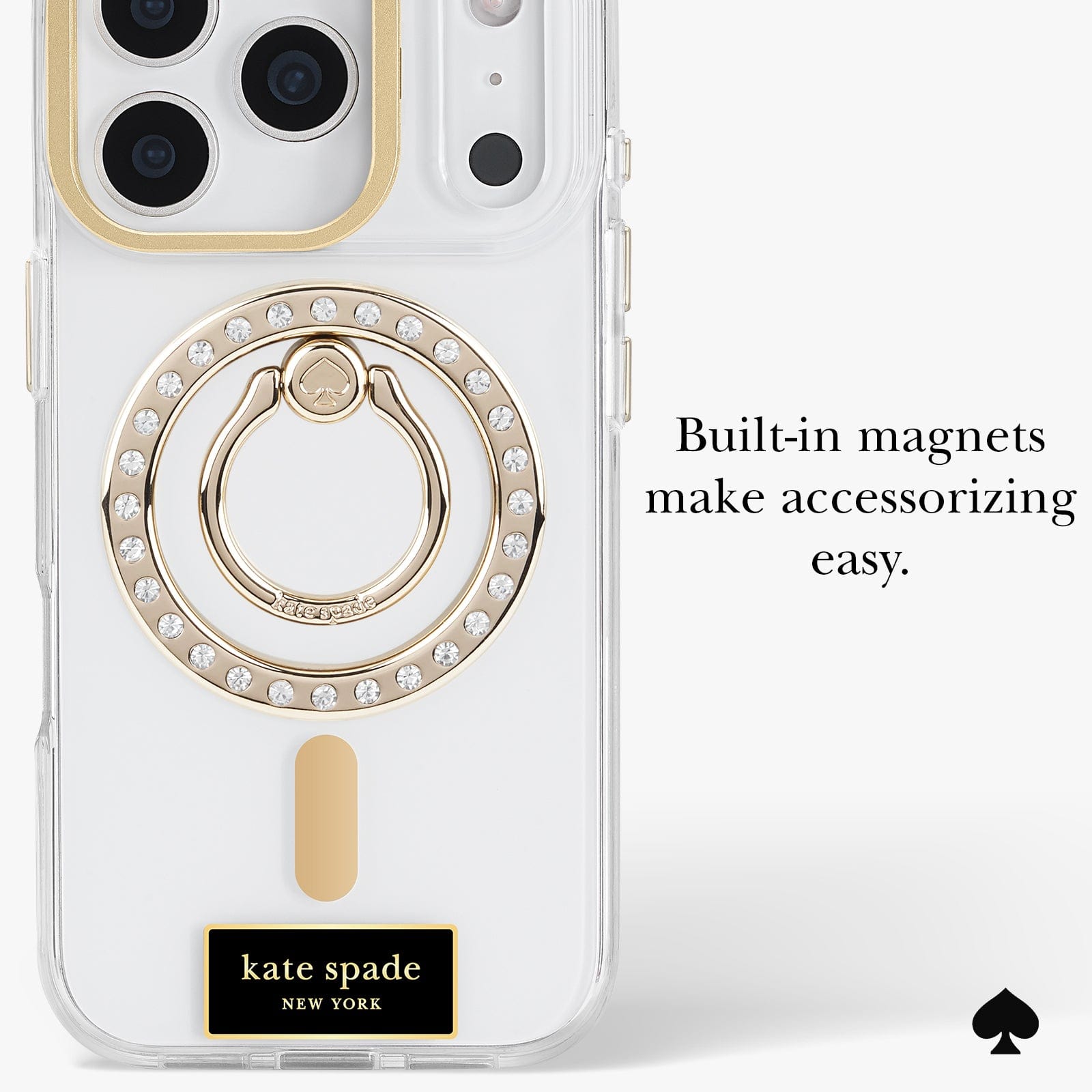 kate spade new york Icon Clear MagSafe - iPhone 17 Pro - Image 4